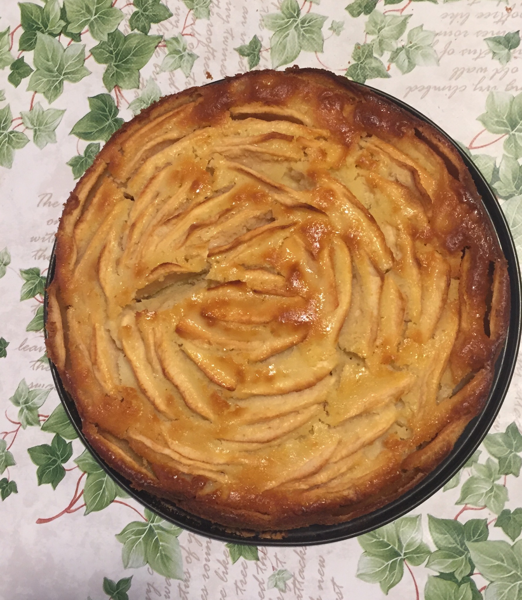Torta mele e pere