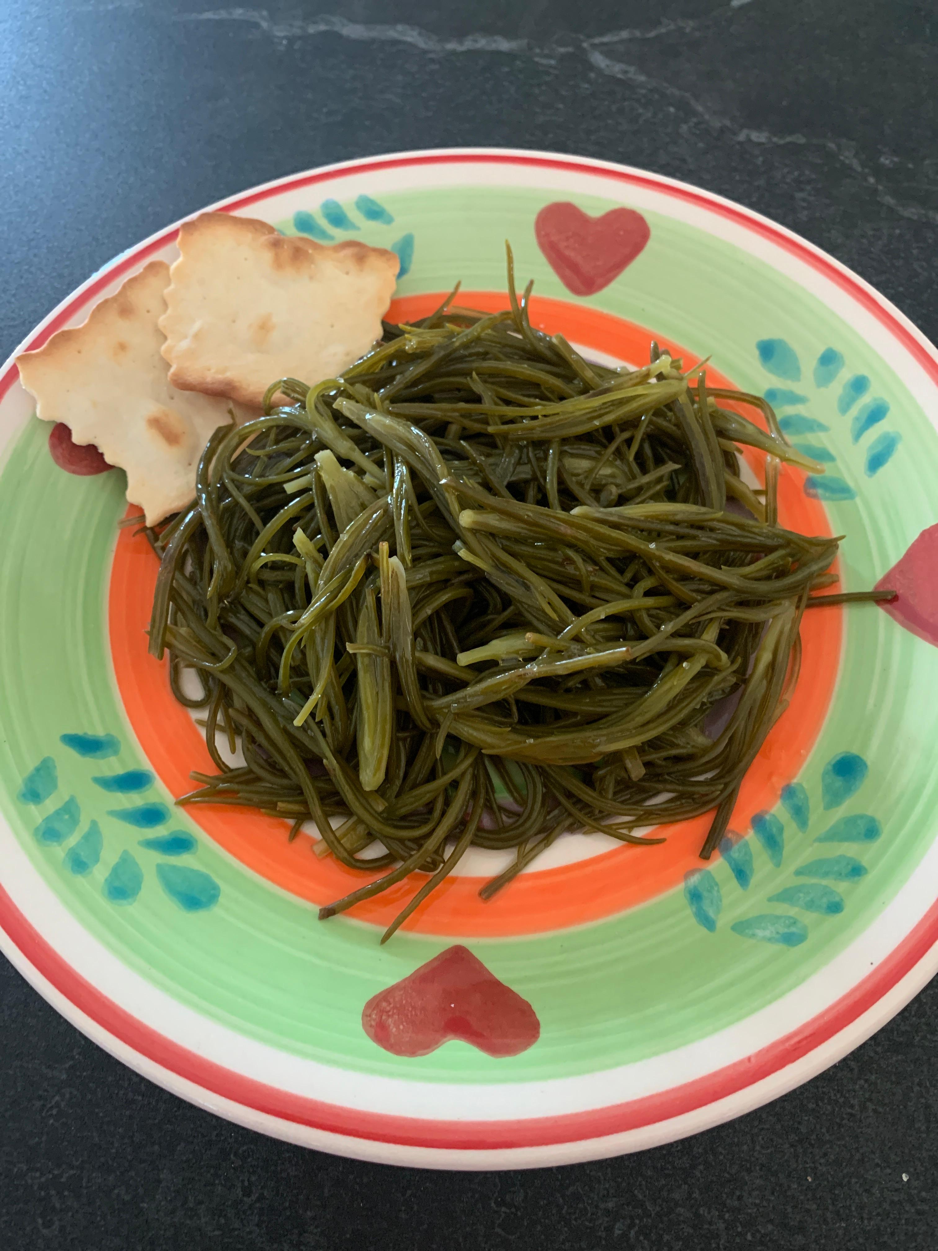 Agretti (barba di frate) al vapore