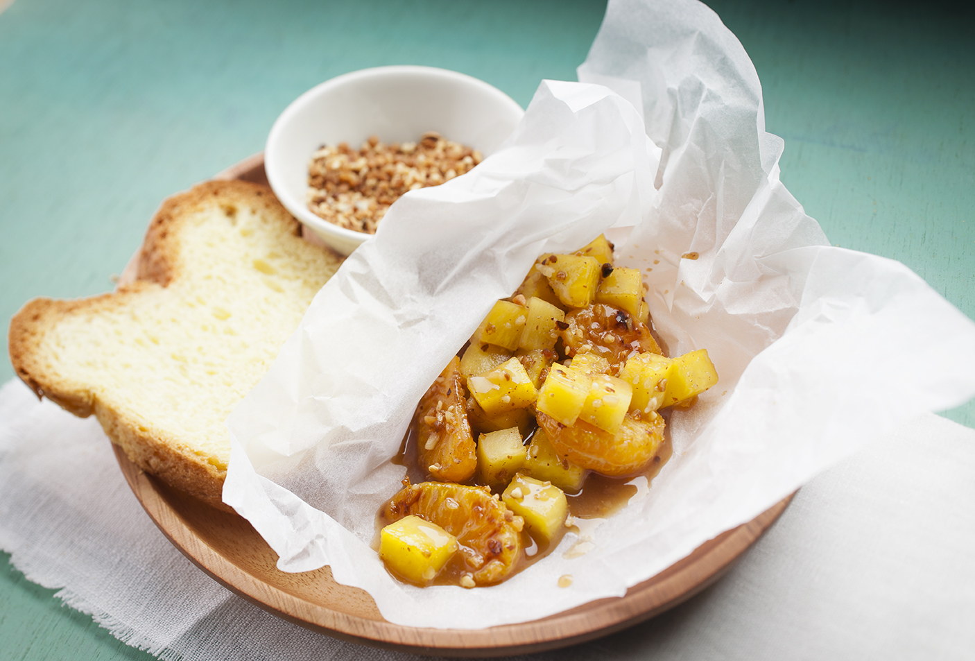 Sorprese di ananas e mandarini