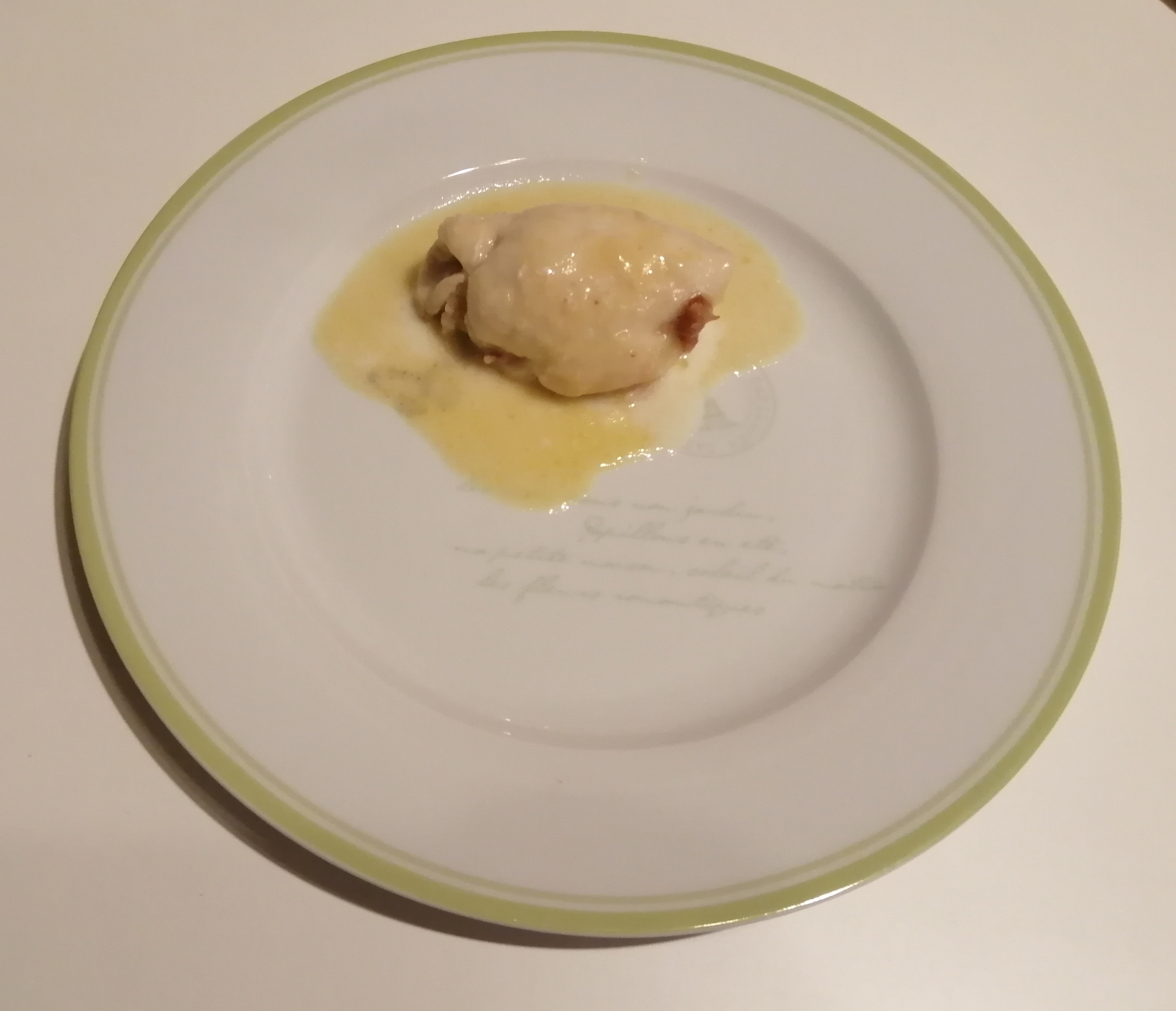 Involtini di pollo con salsa cremosa