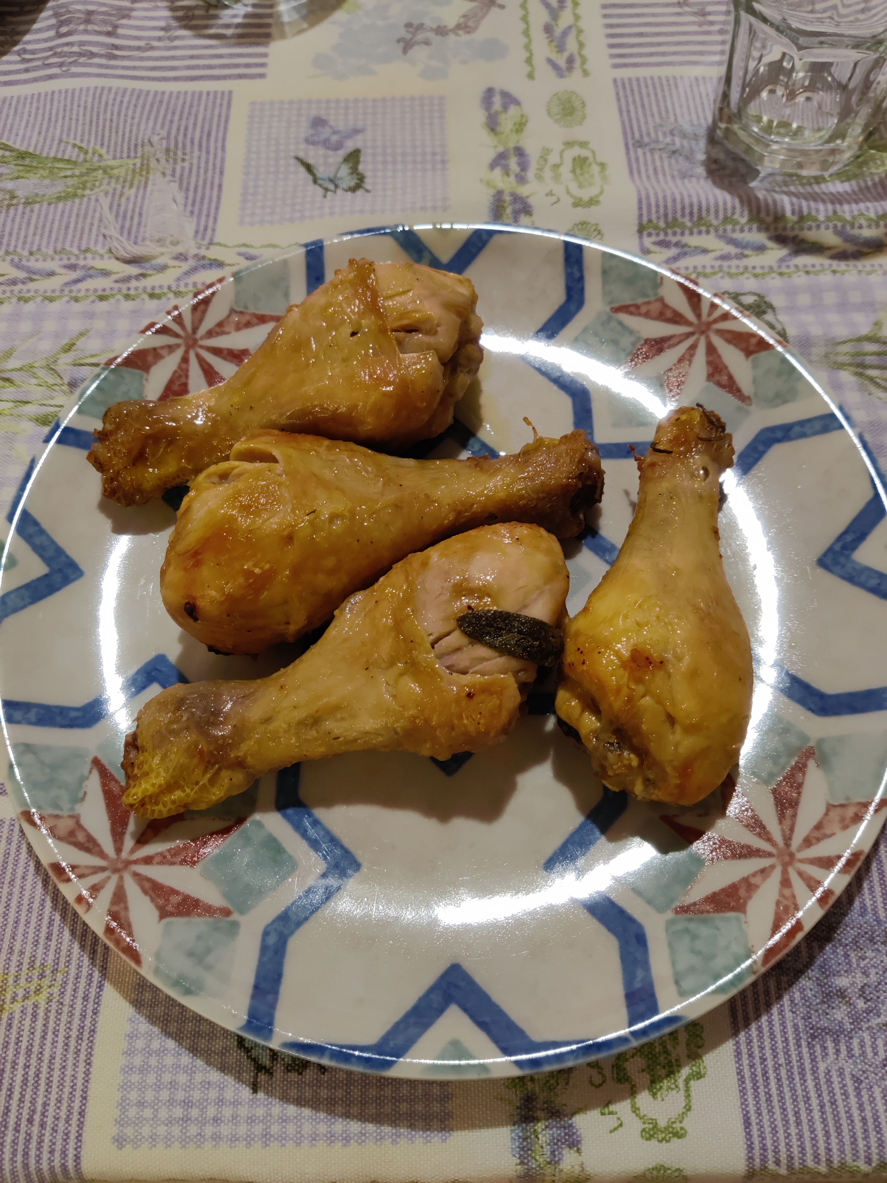 Coscette di pollo arrosto