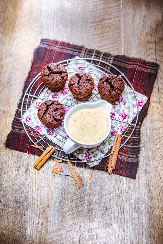 Creme inglês com canela