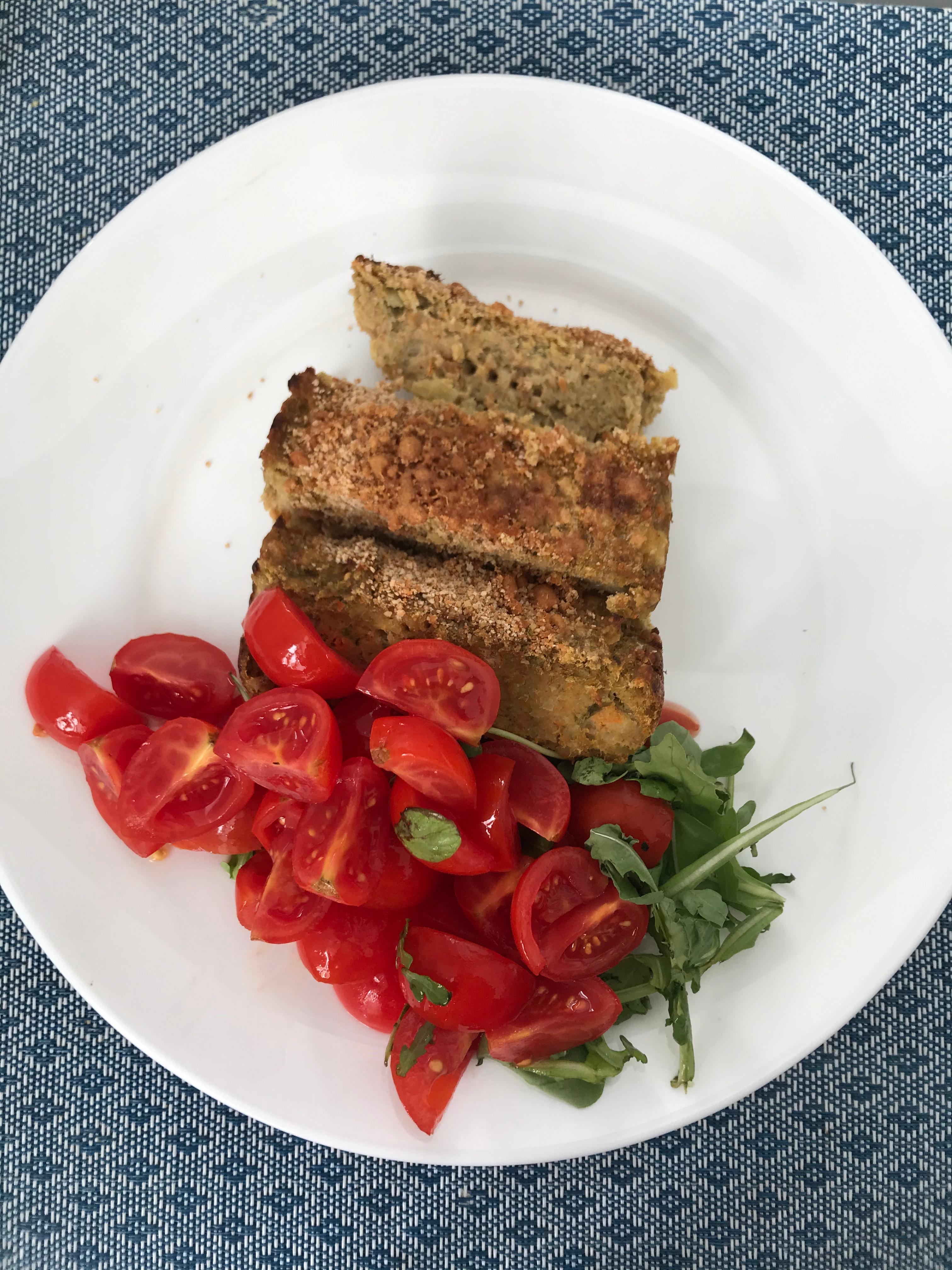 Polpettone di verdure e tonno