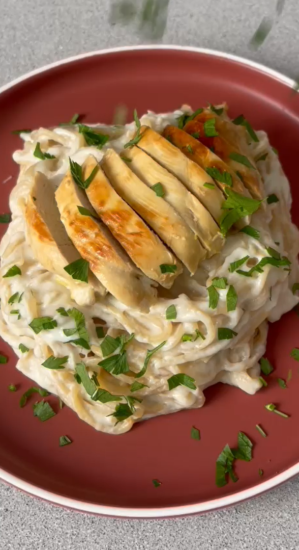Pasta con salsa de coliflor Realfooding