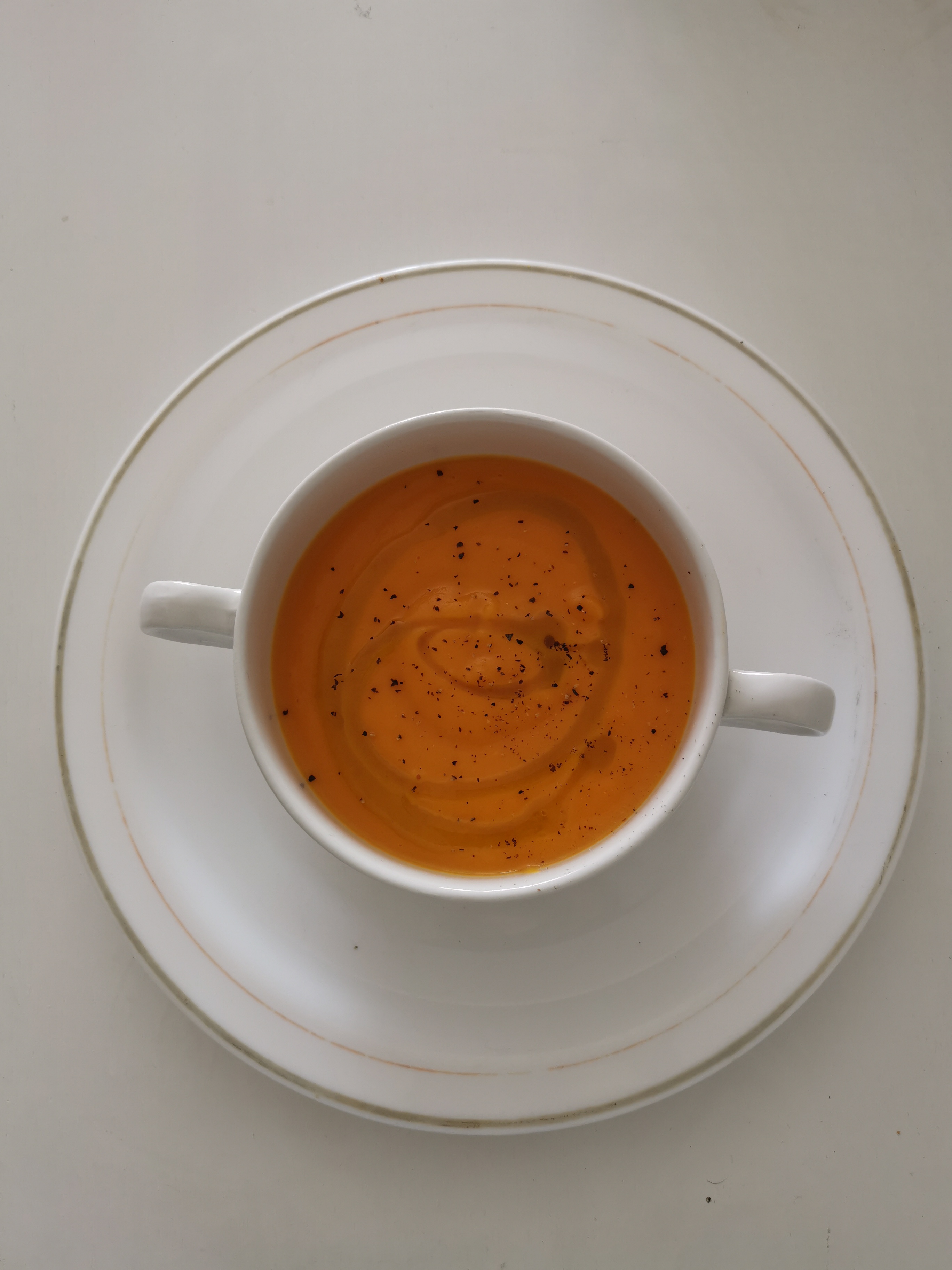 Crema de zanahoria