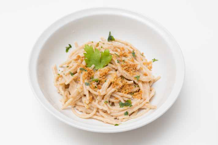 Pasta con la mollica
