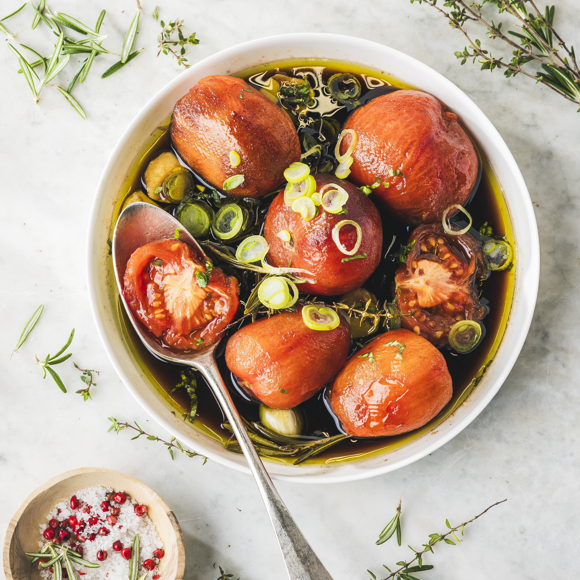 Pomodori confit cotti sottovuoto