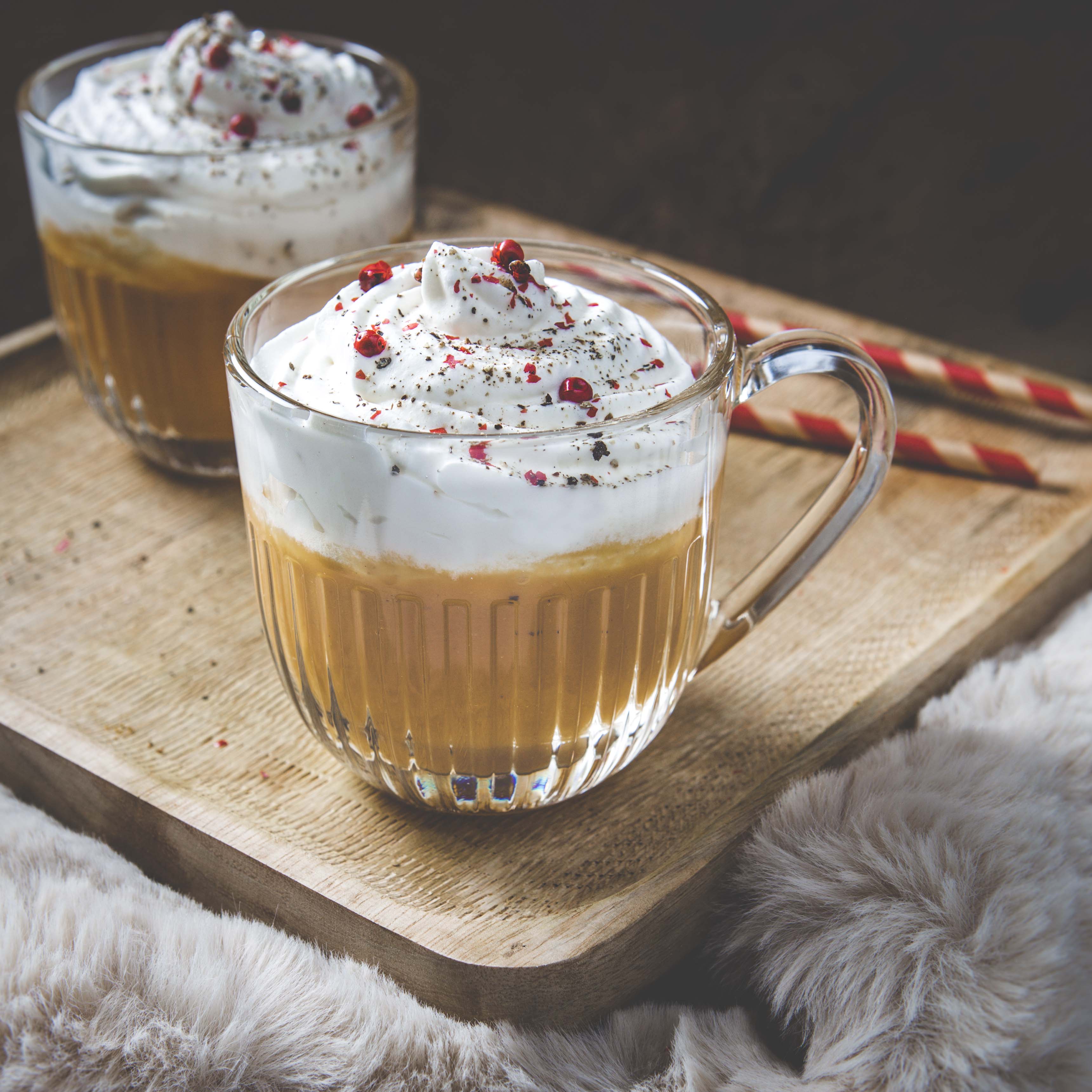 Cappuccino di patate dolci