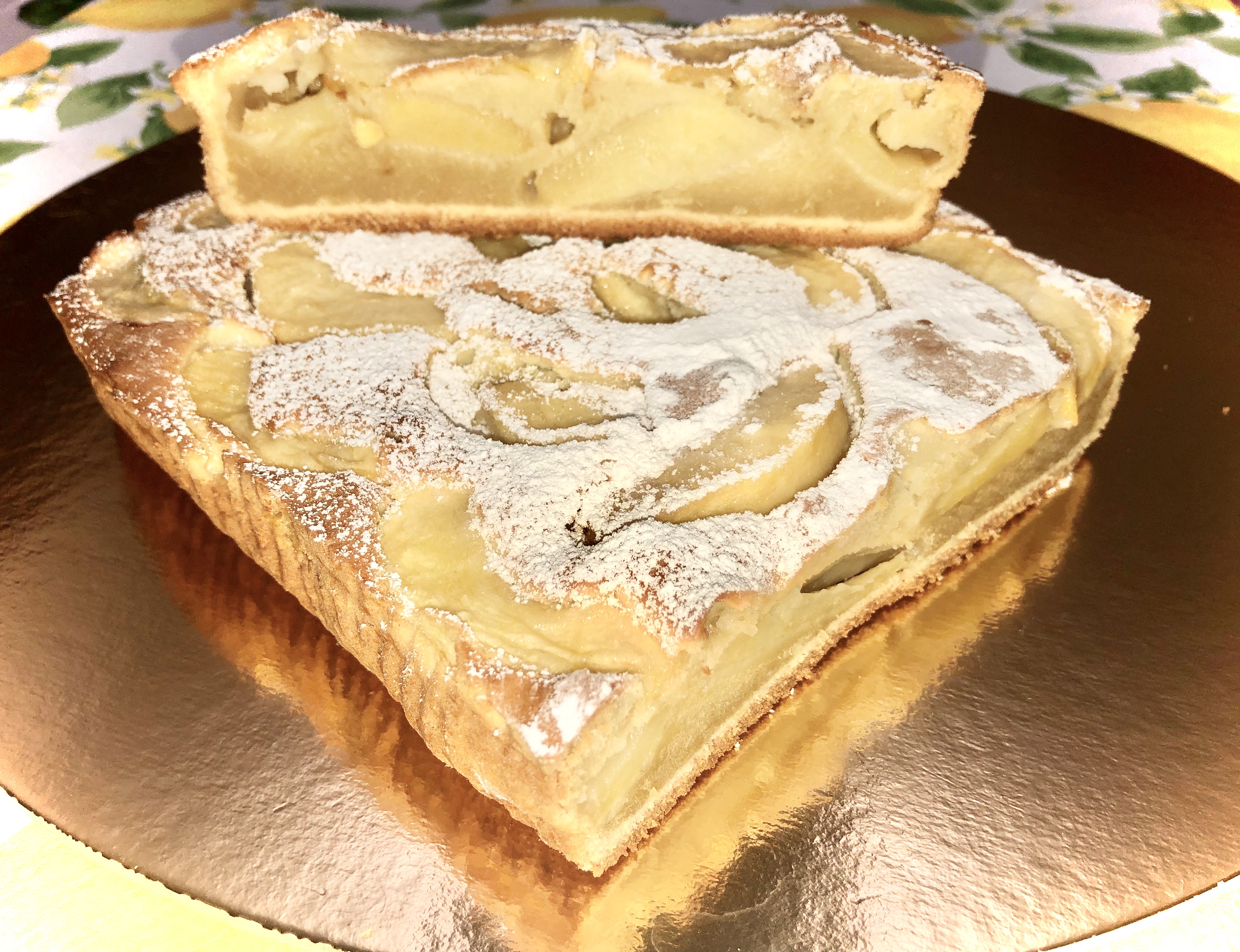 Torta di mele morbida