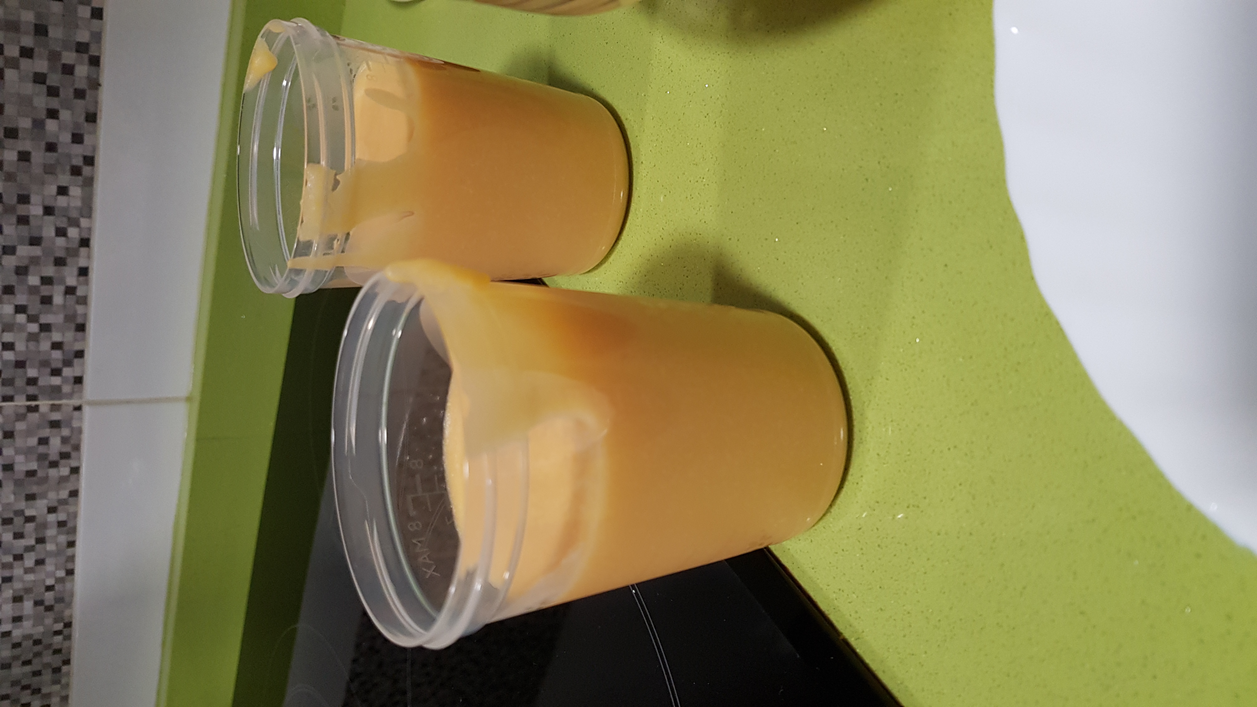 Puré de calabaza y pavo