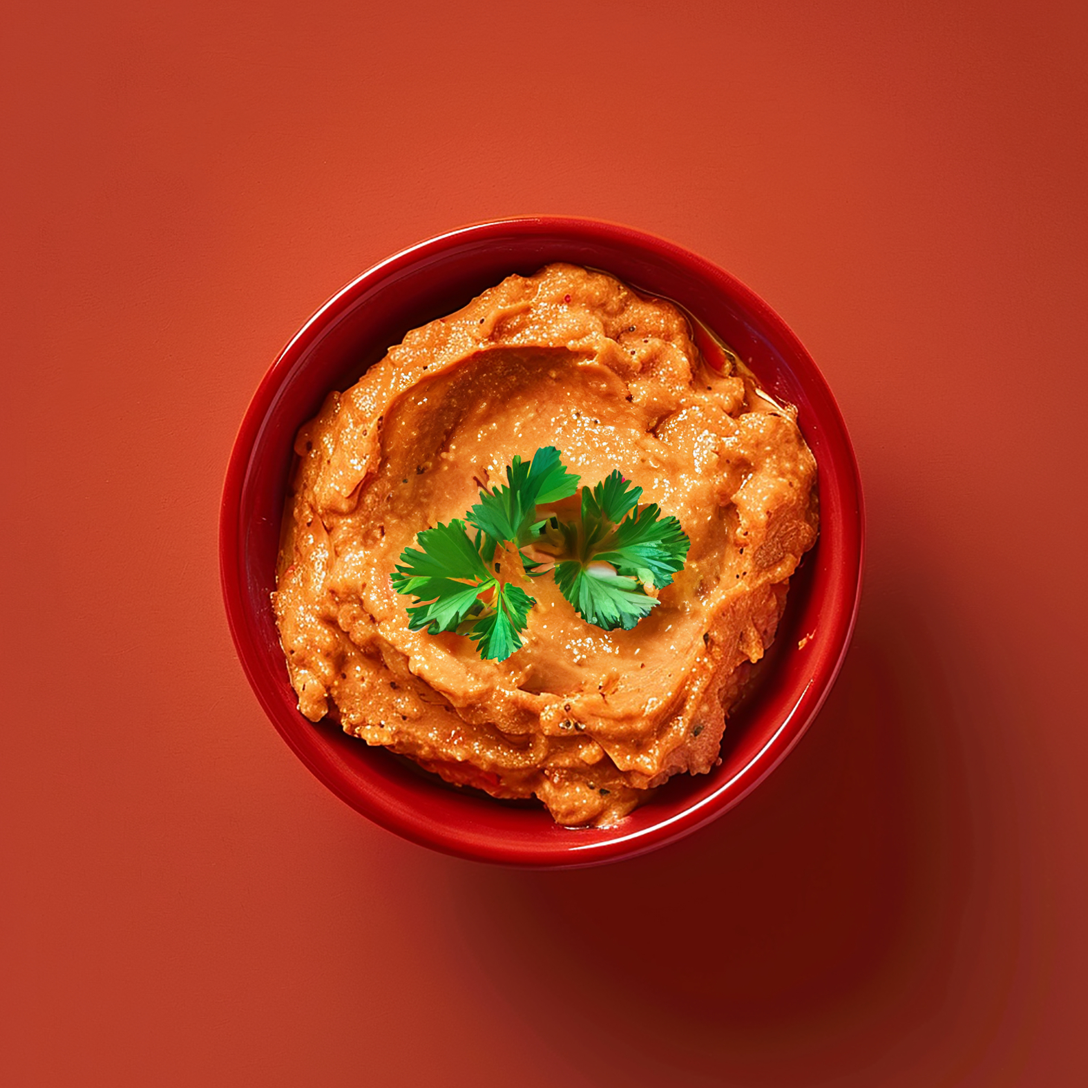 Hummus met wortel en komijn