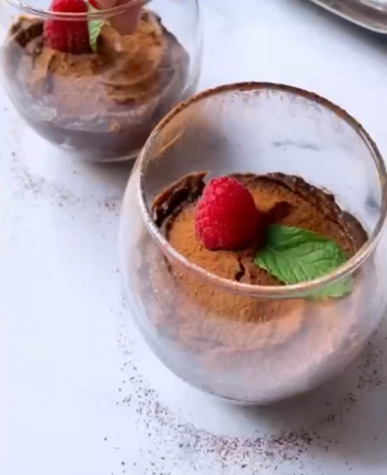 Natillas de chocolate veganas