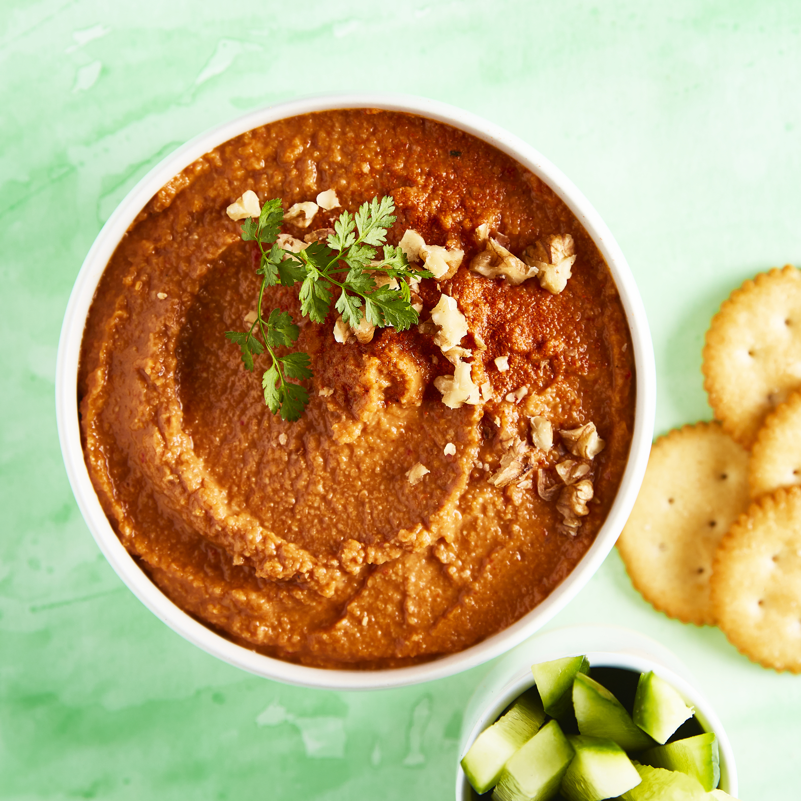 Hummus vegano de zanahoria y alubias blancas