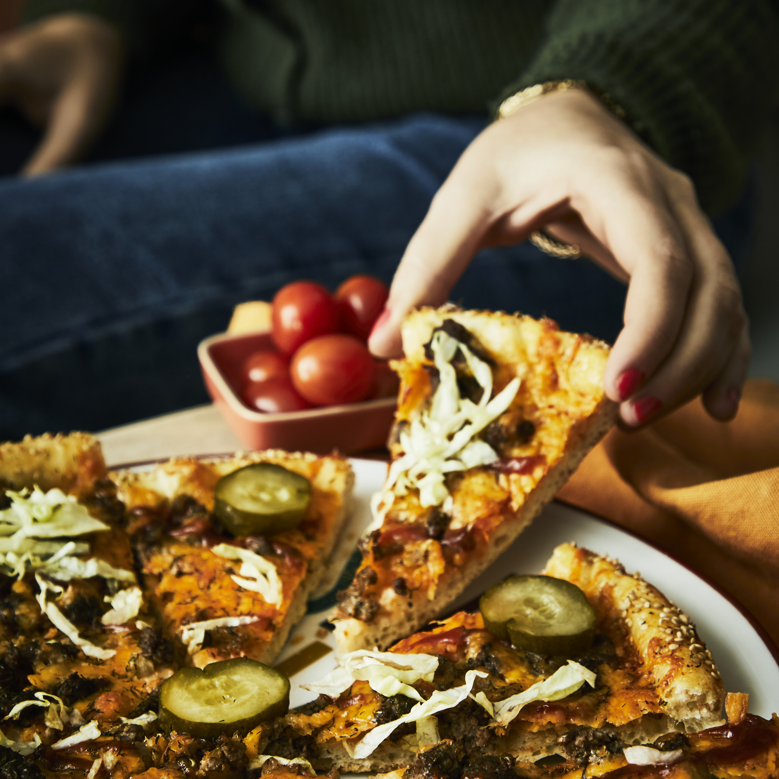 Pizza Cheeseburger