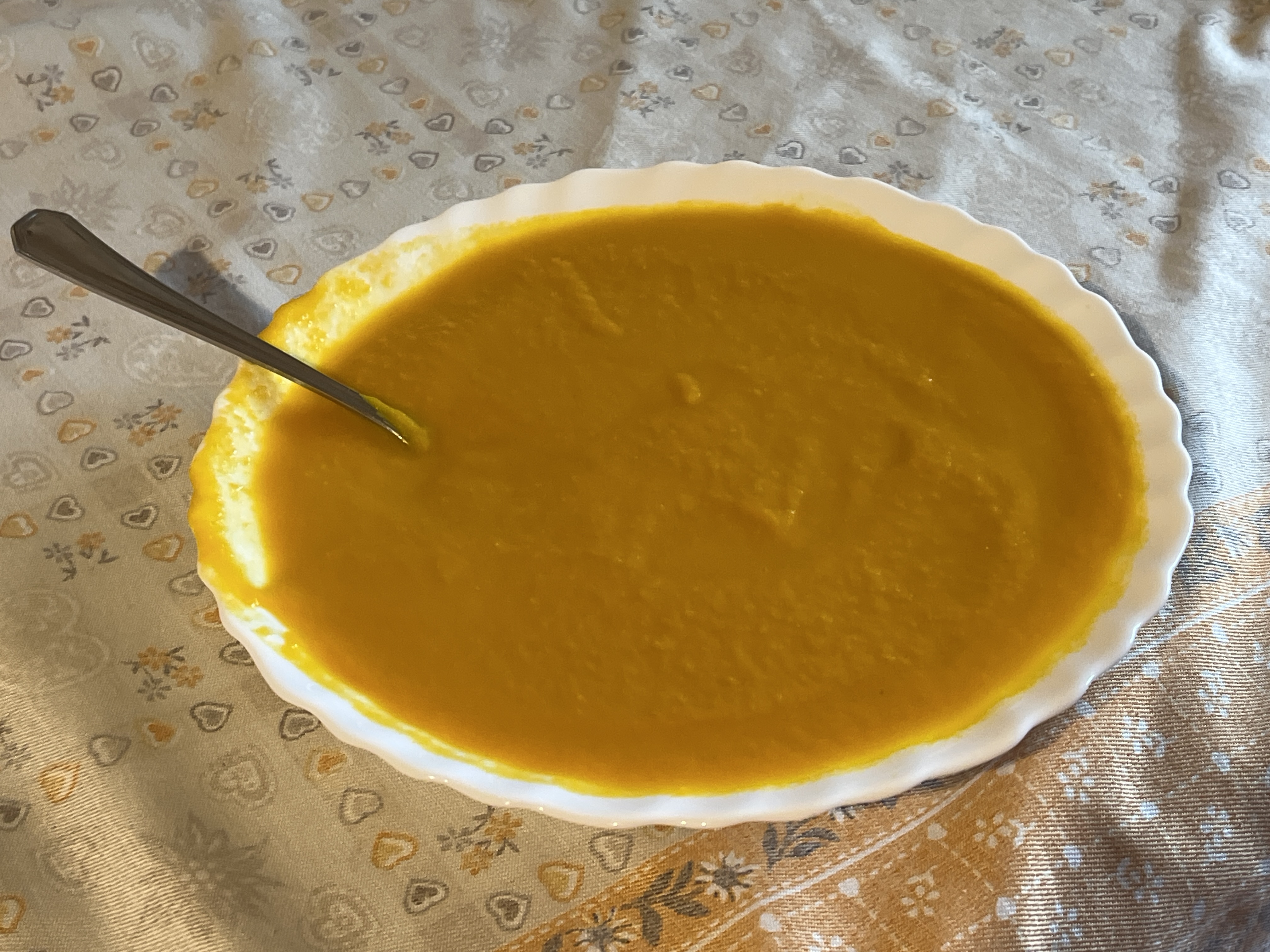 Vellutata di ceci e carote