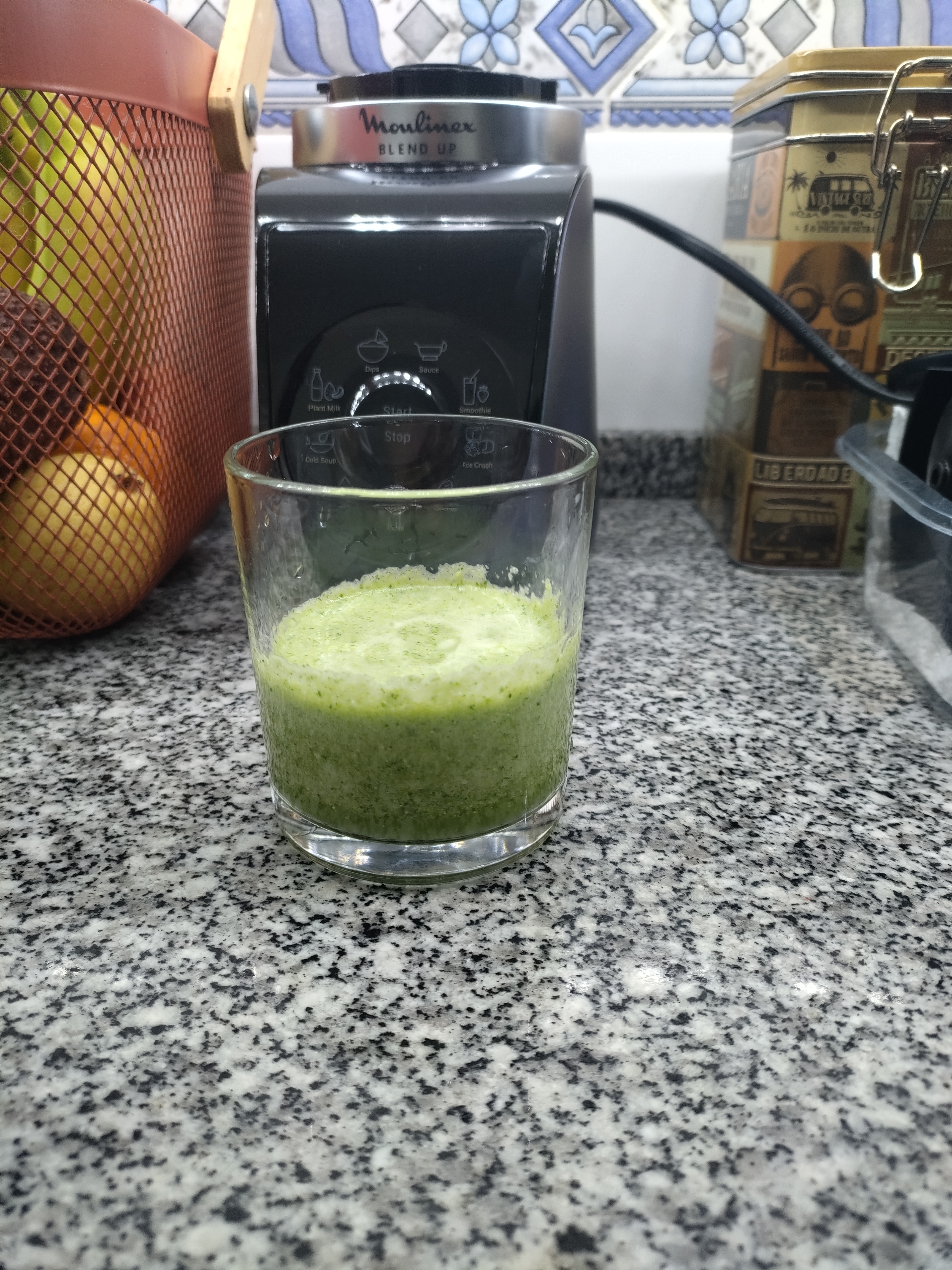 Smothie probiótico verde