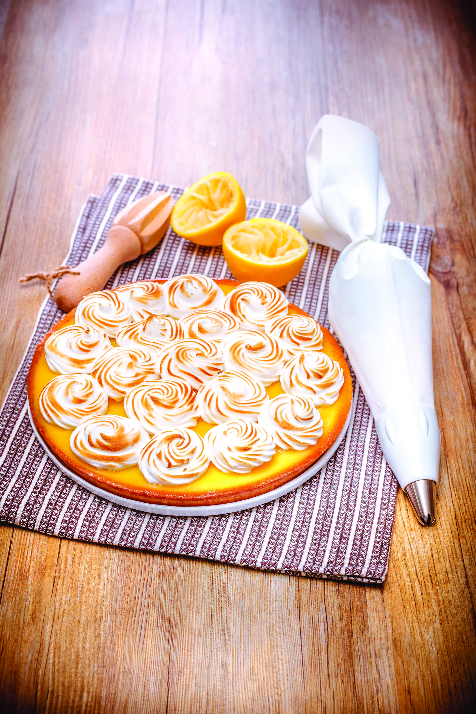Zitronenbaiserkuchen