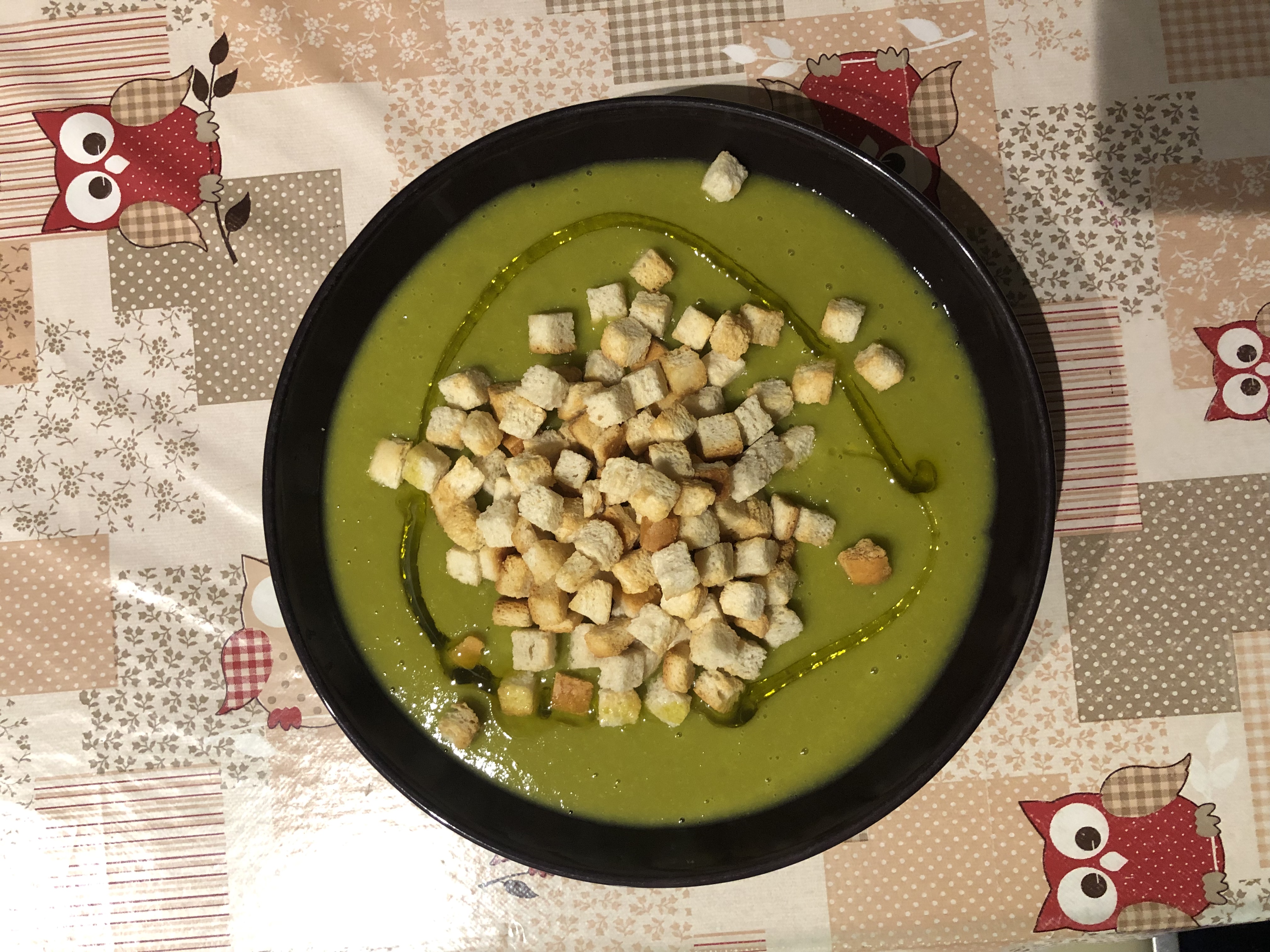 Vellutata di piselli