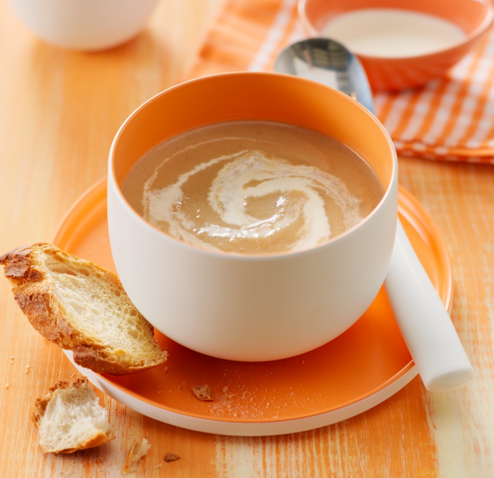 Creme aveludado de couve-flor