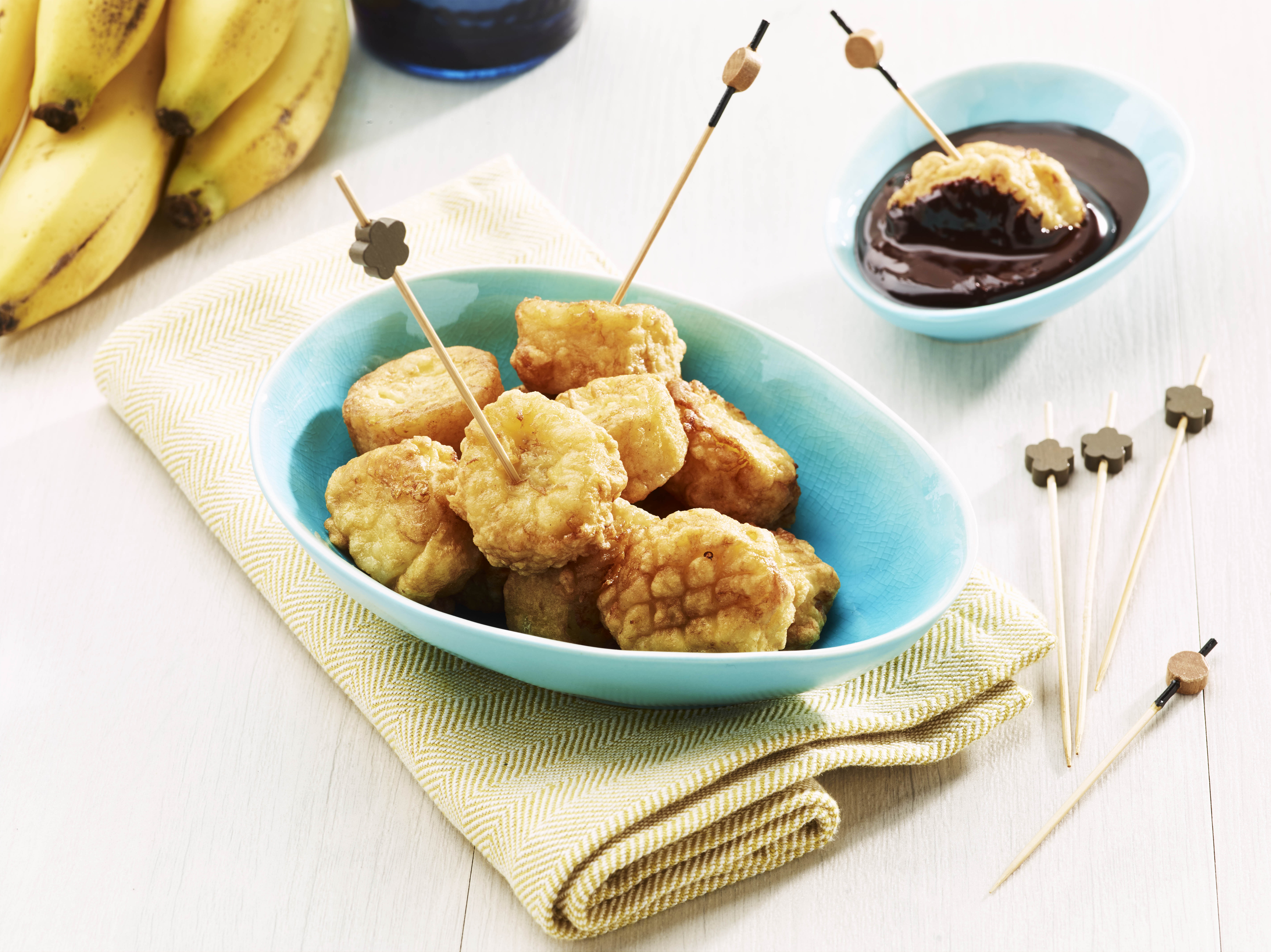 Bananen-Donuts