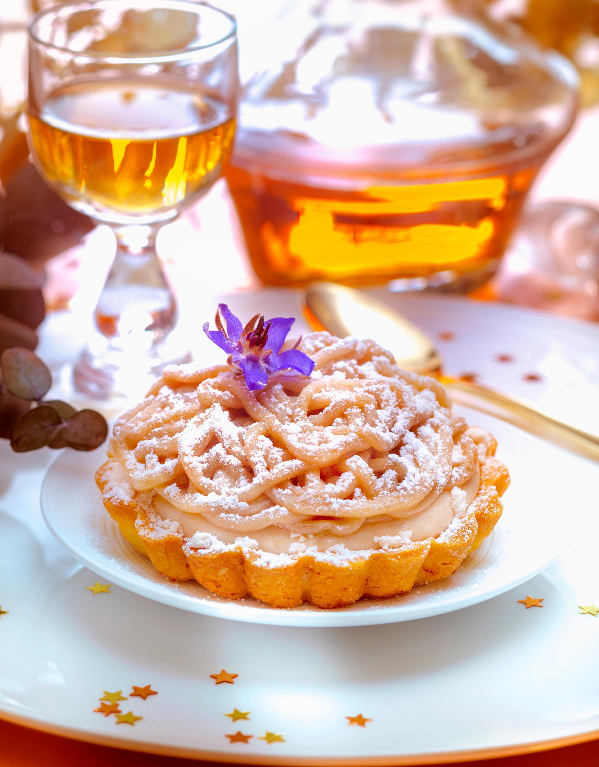 Mont Blanc renovado y vino de naranja - Receta Companion | Moulinex