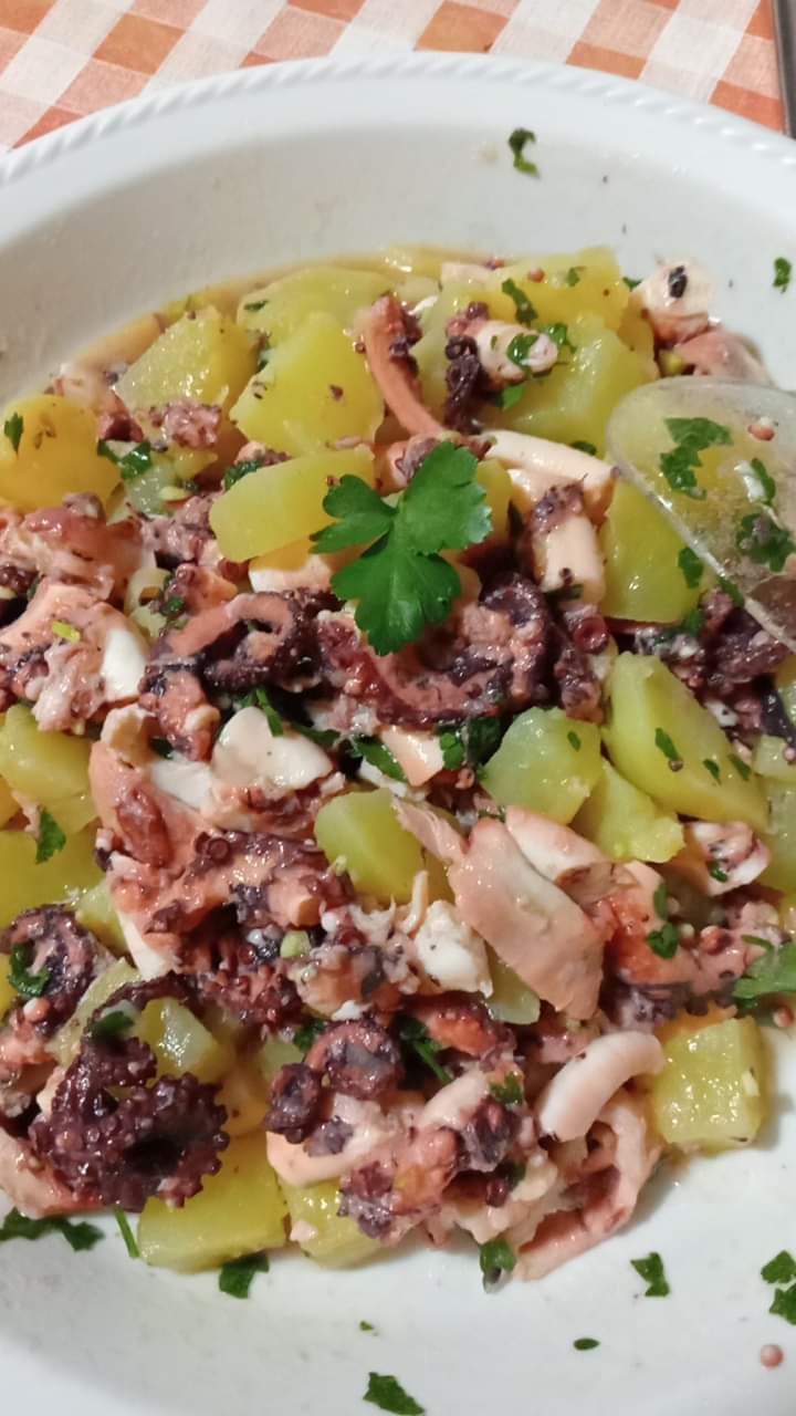 Insalata di polpo e patate