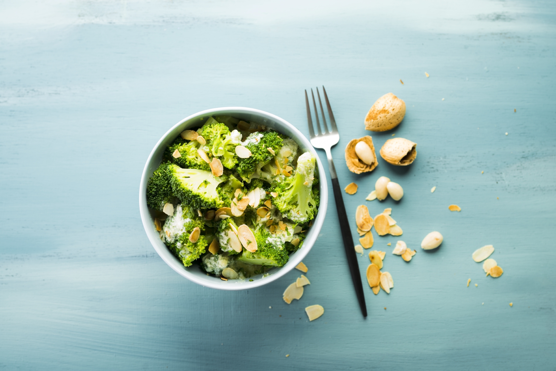 Brócoli con almendras