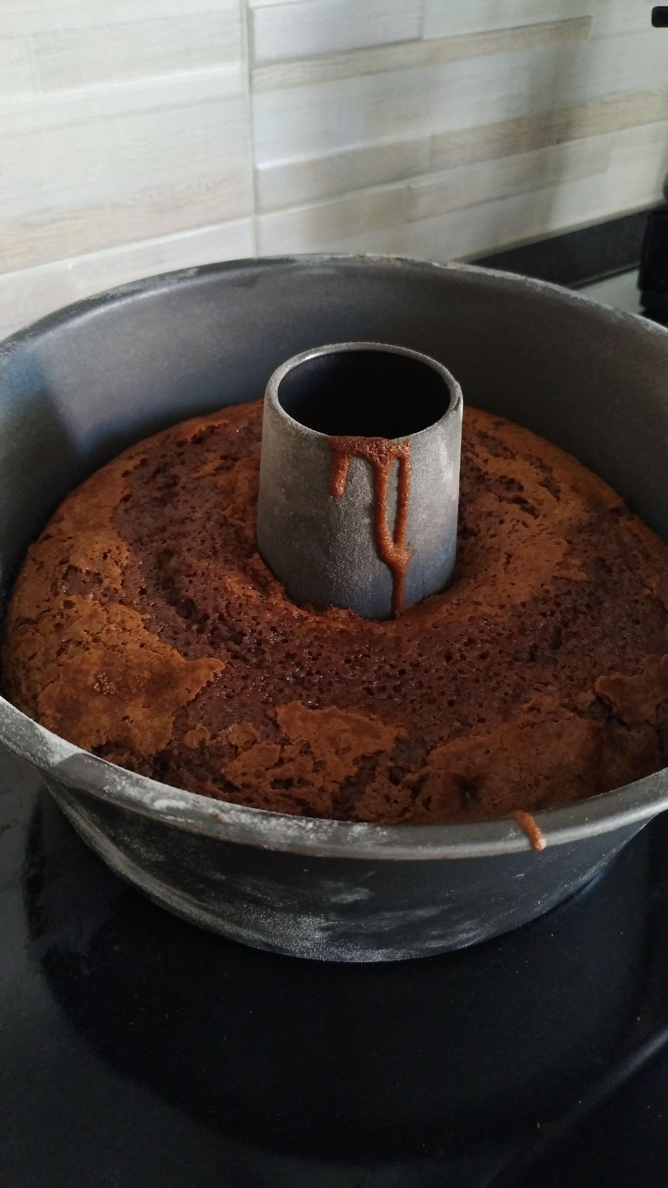Ciambellone cacao e panna