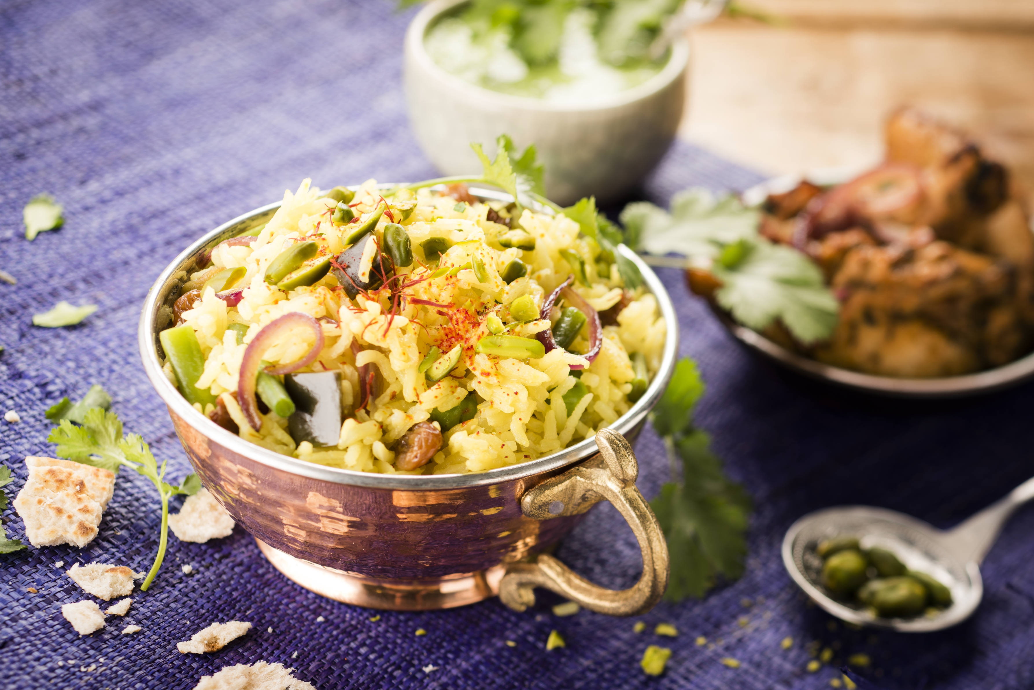 Arroz biryani