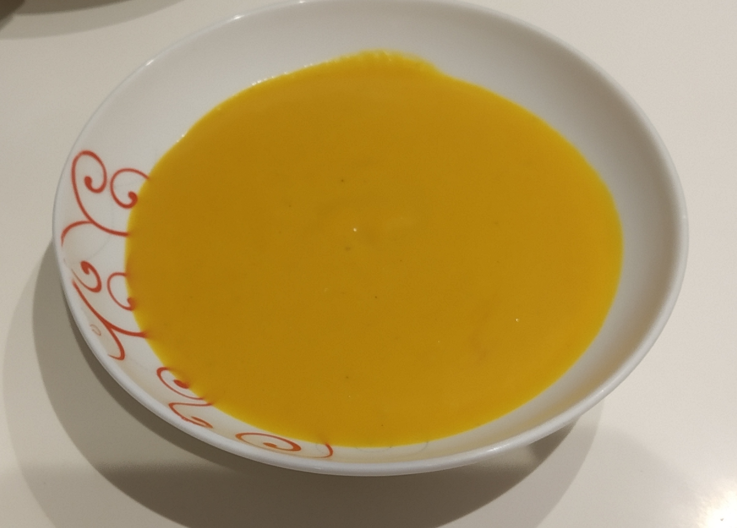 Crema de zanahoria