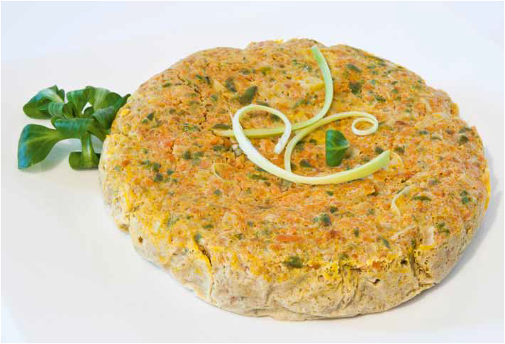 Frittata di verdure al vapore