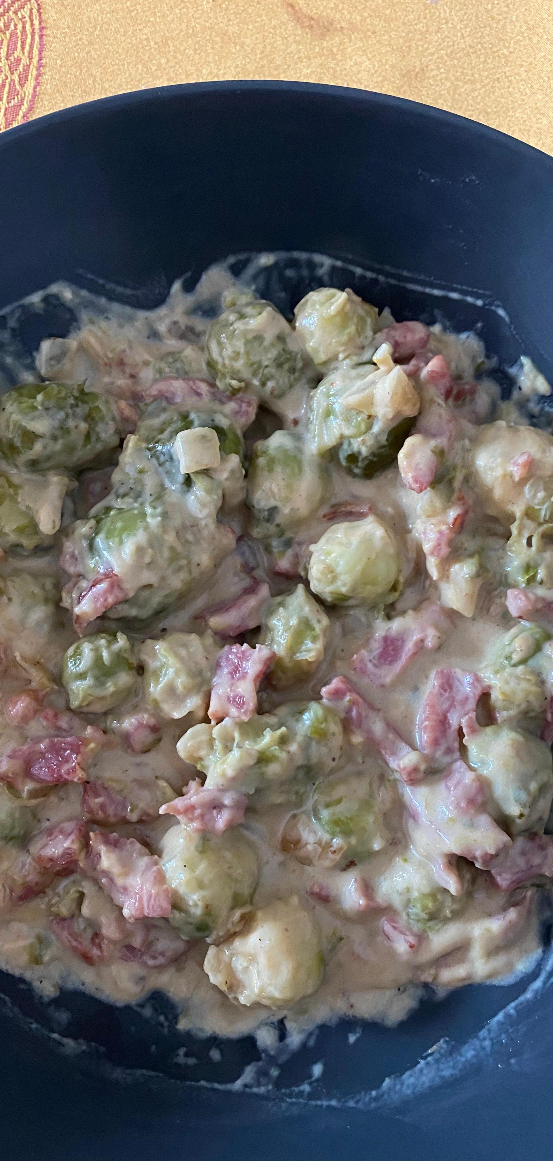Choux bruxelles lardons - Recette Cookeo | Moulinex