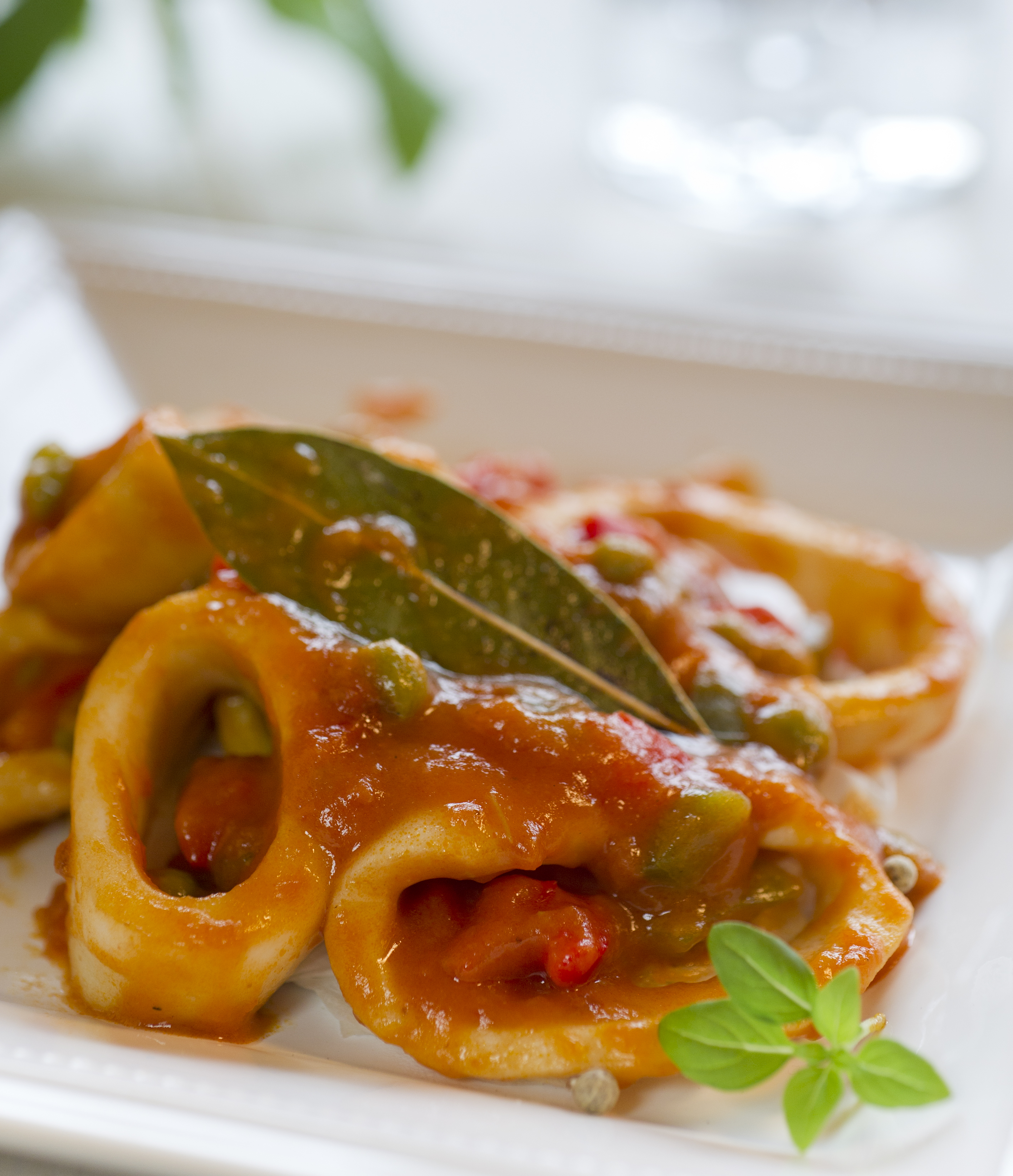Calamares guisados