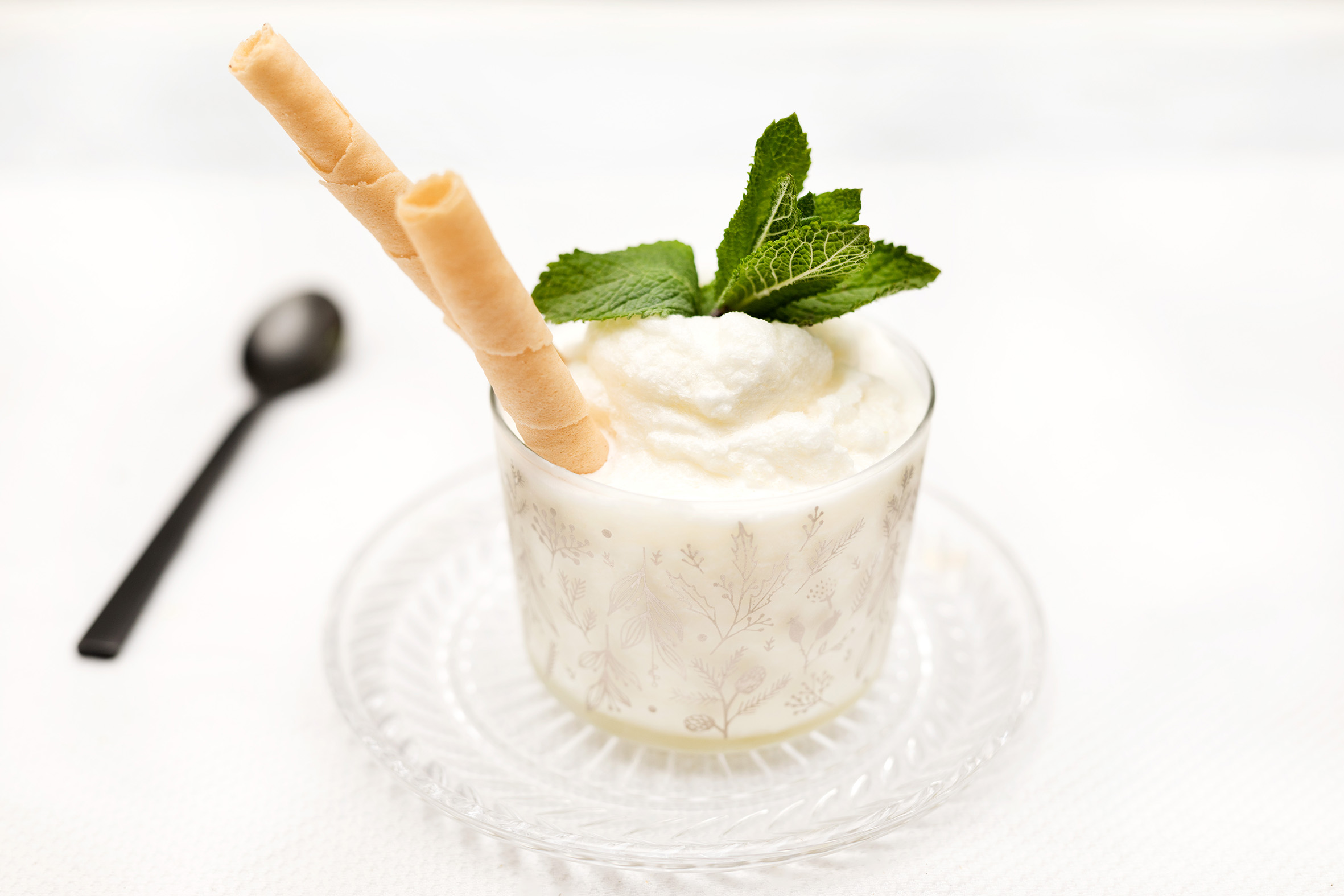Helado ligero de limón