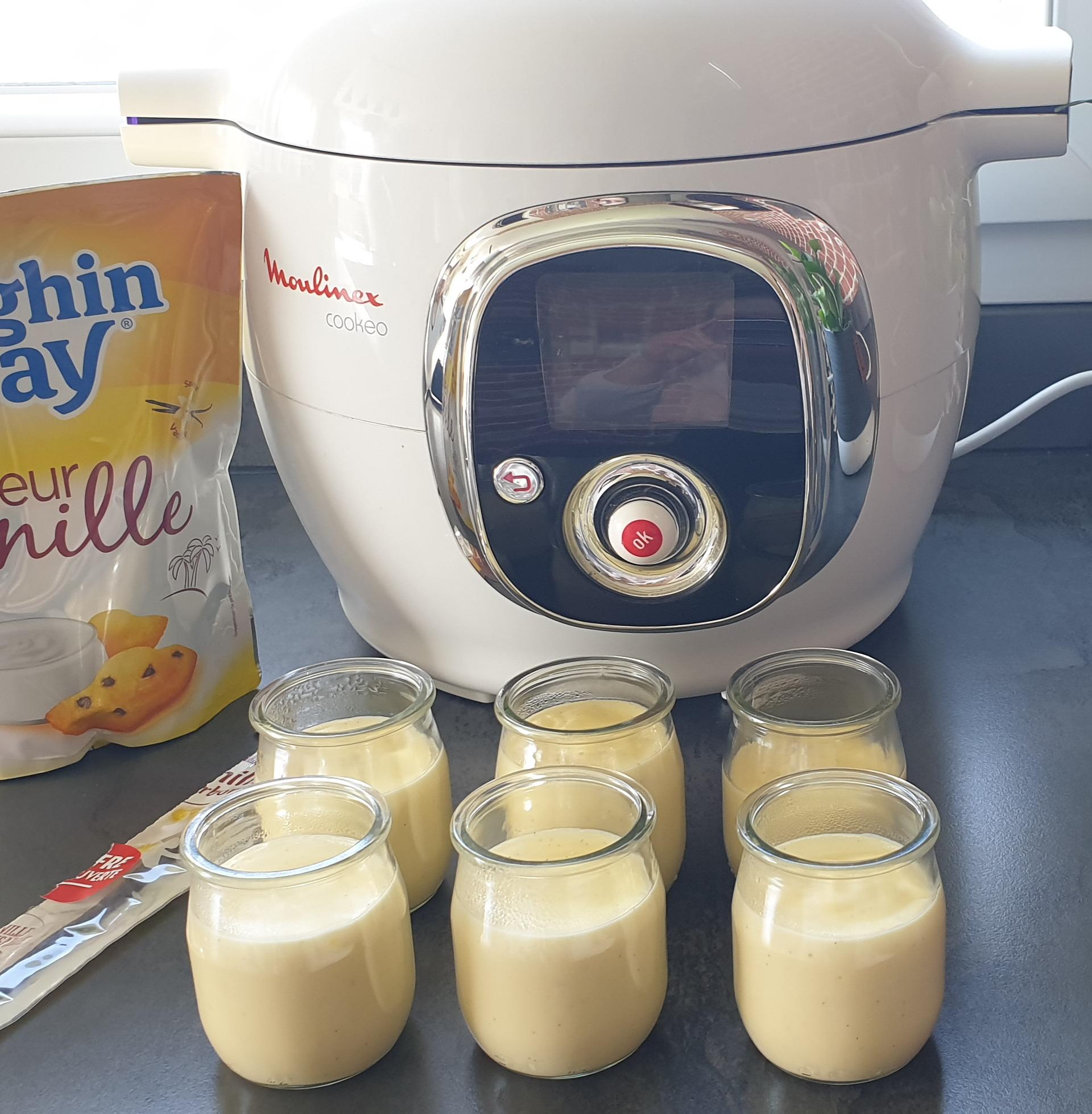 Crèmes Vanille Multidélices (Yaourtière) - Recette Companion Connect XL