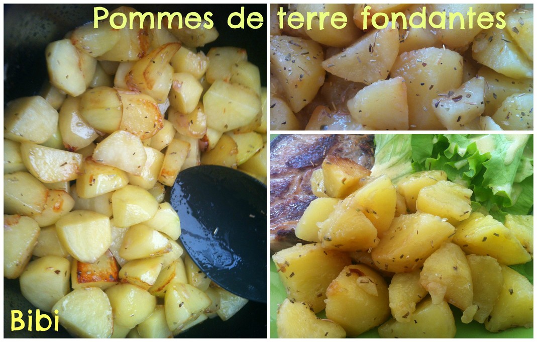 Pommes de terre fondantes