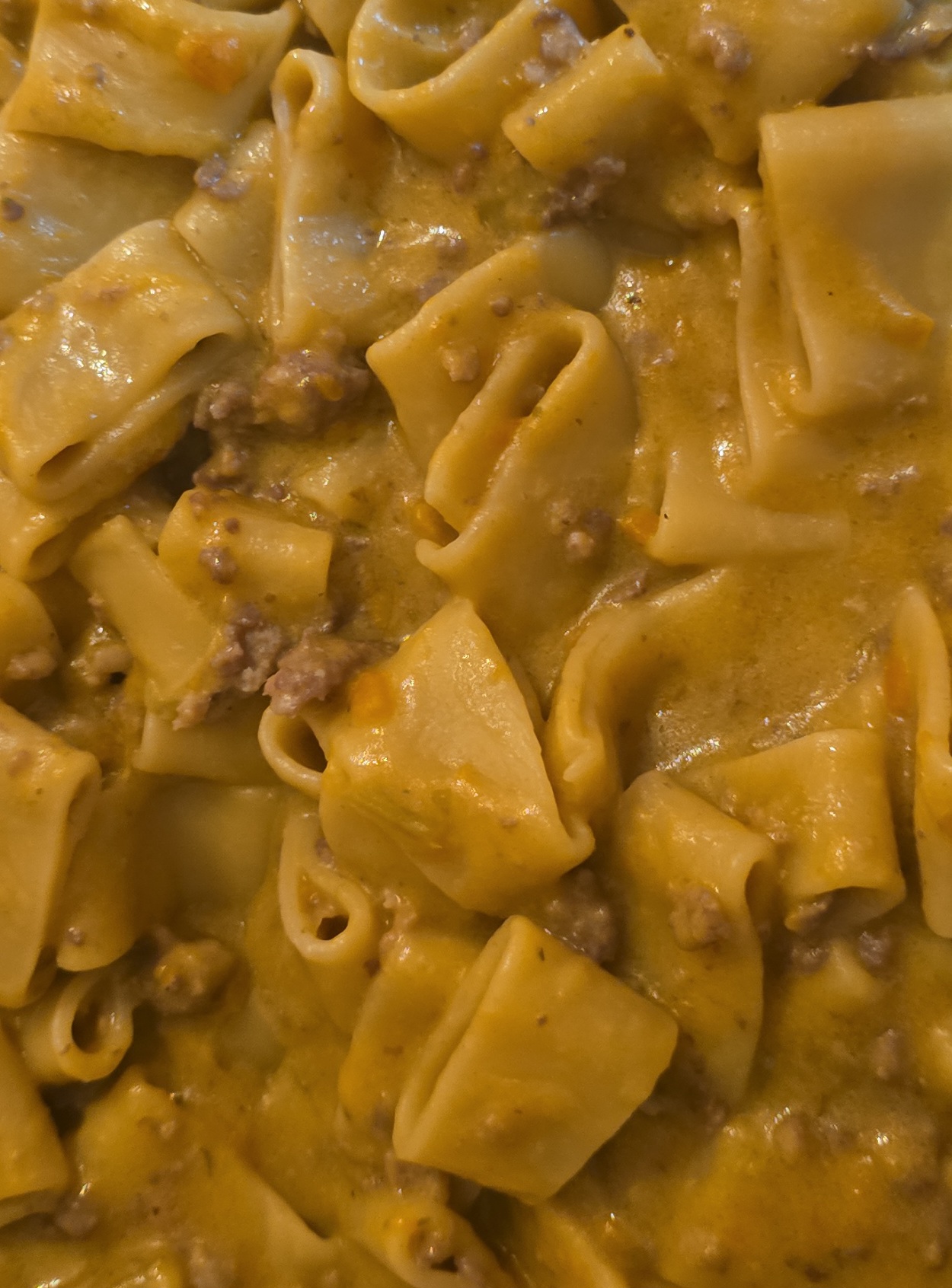 Pasta salsiccia, zucca e gorgonzola