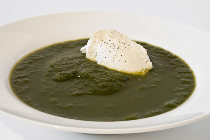 Crema di erbette e ricotta