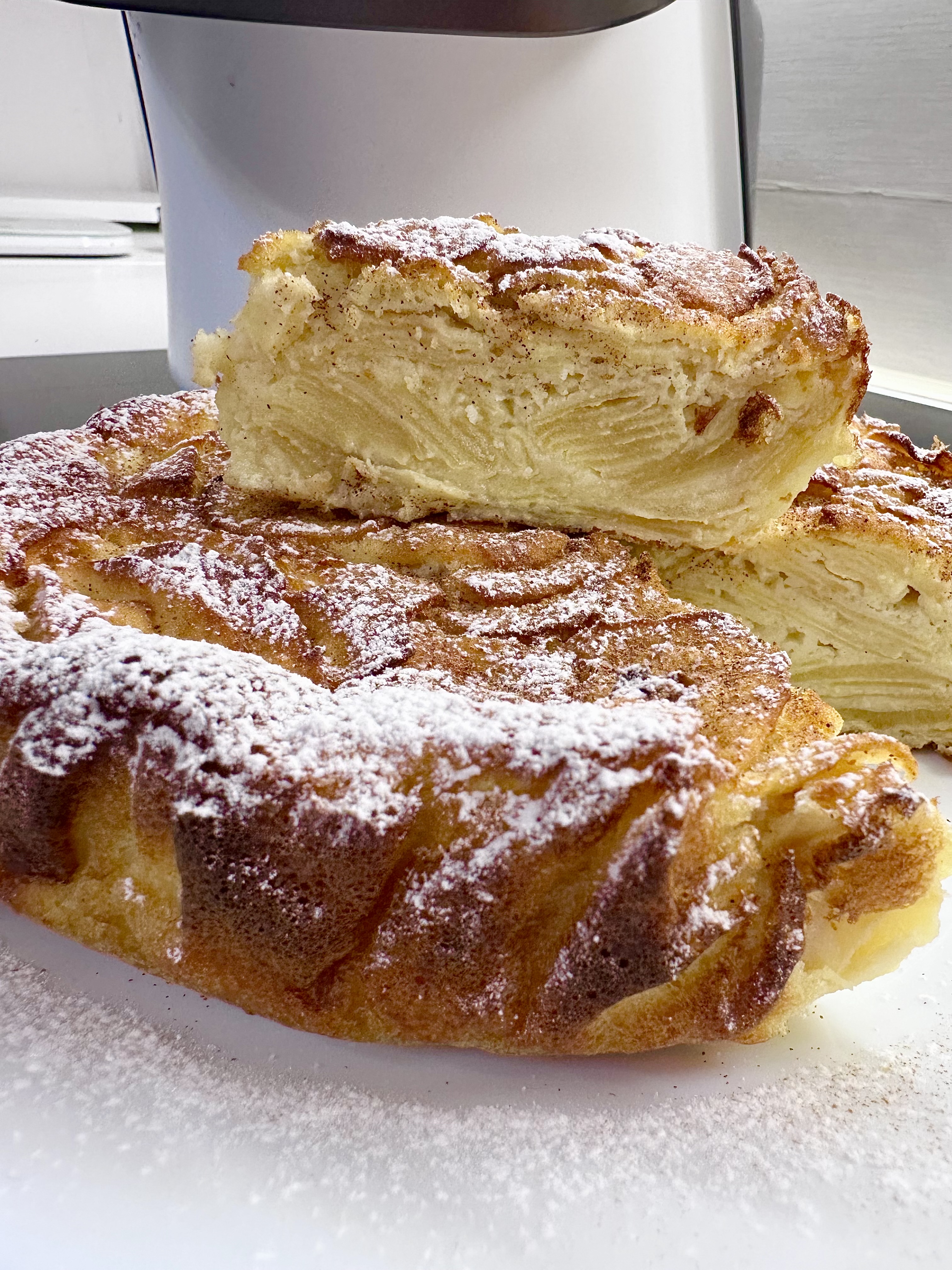 Torta invisibile light di mele