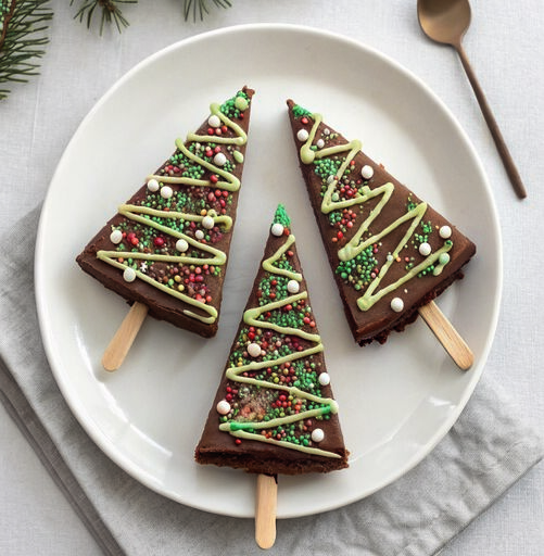 Alberelli di brownies
