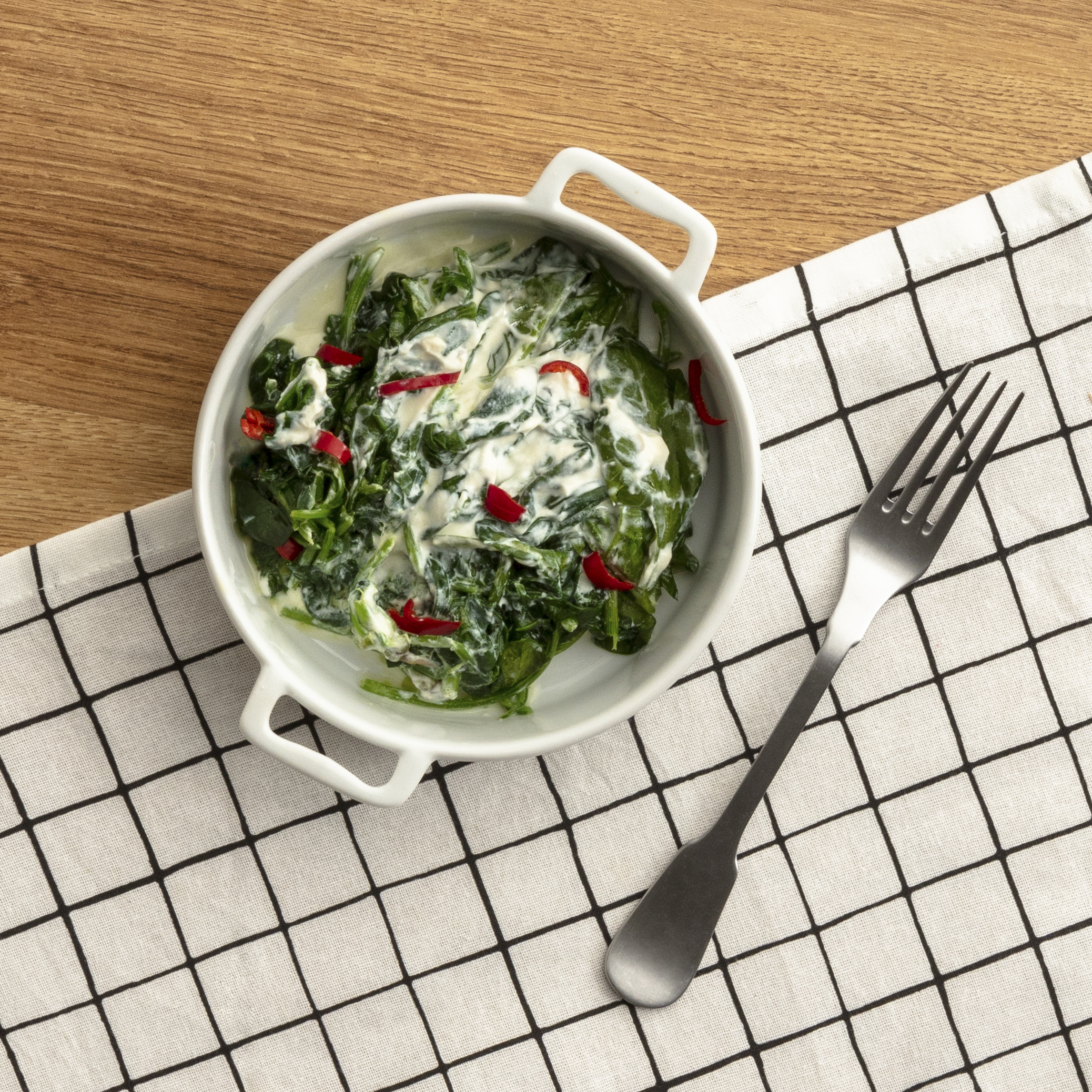 Spinaci al peperoncino