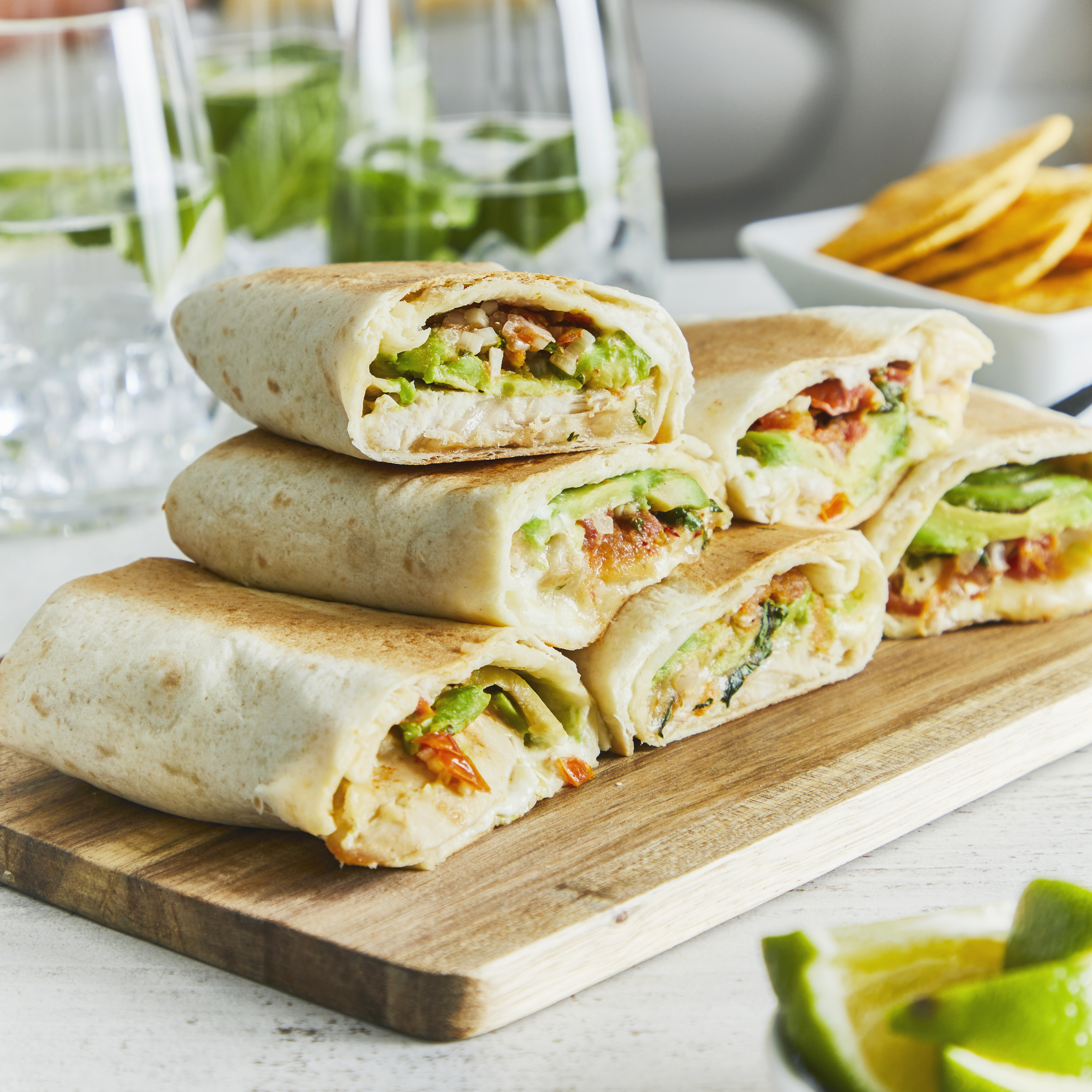 Burrito's met kip