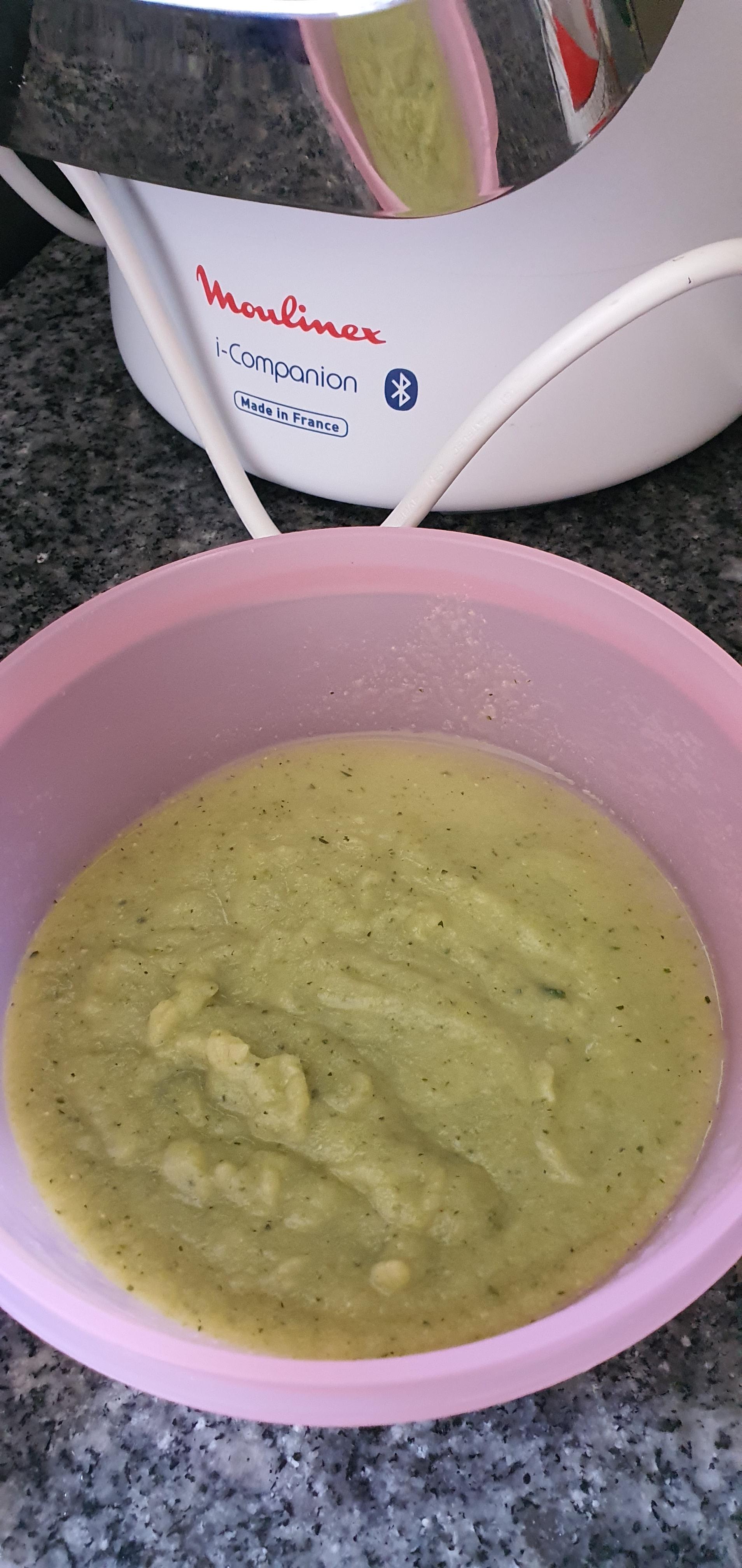 Crema de calabacín