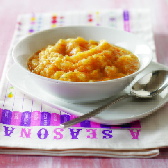 Puré de verduras con gruyere