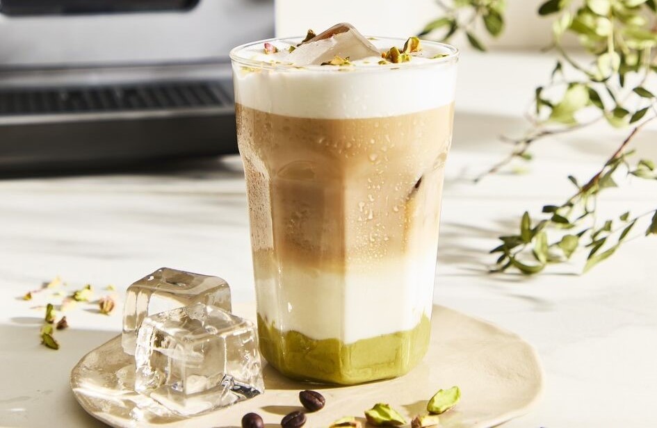 Pistache Iced Latte