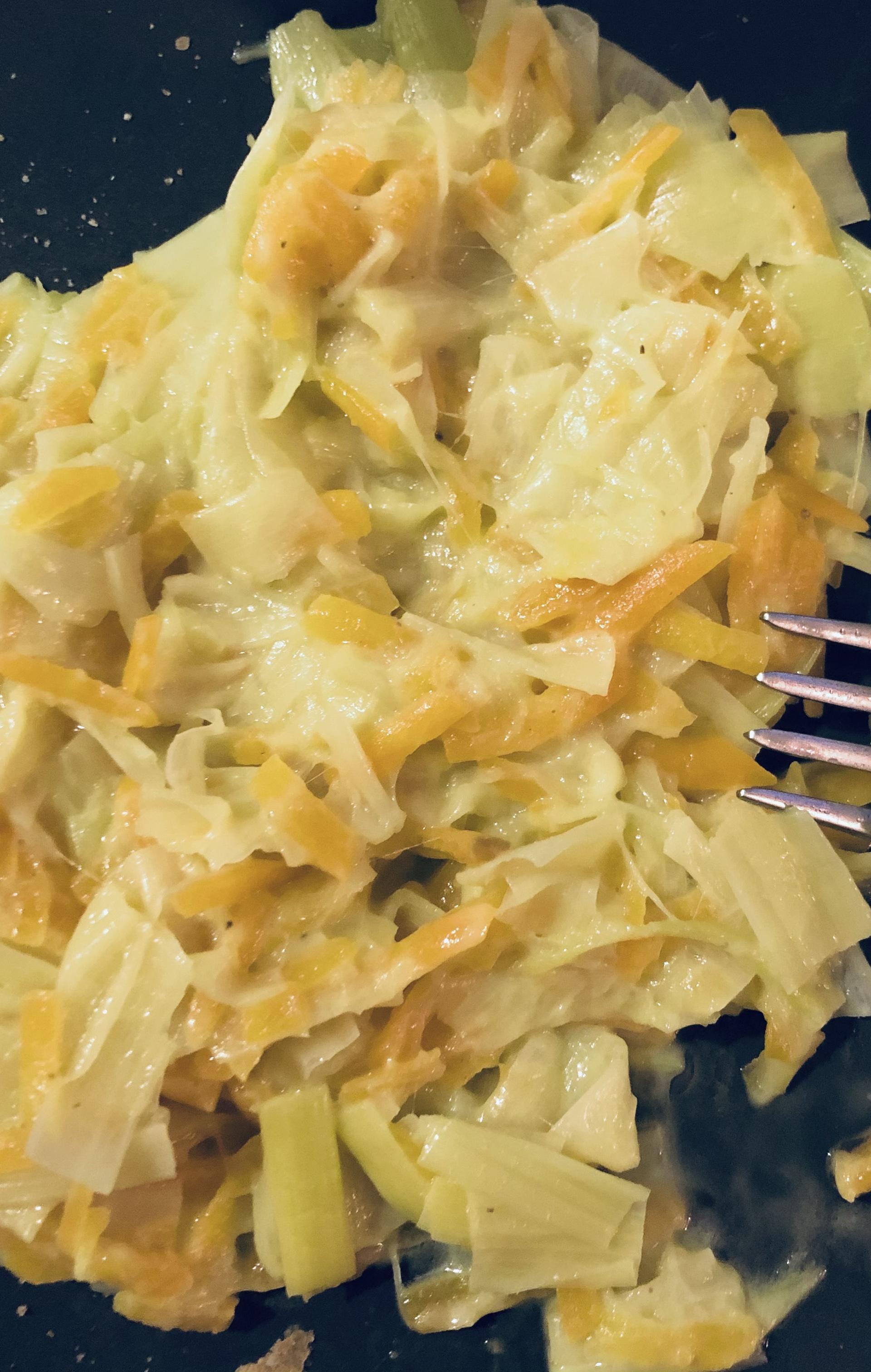 Fondue de poireaux et carottes Recette Companion XL Moulinex