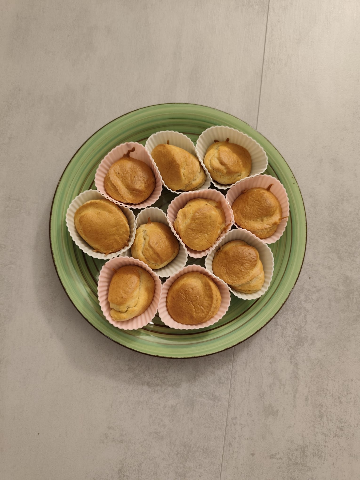 Muffin alla banana svezzamento