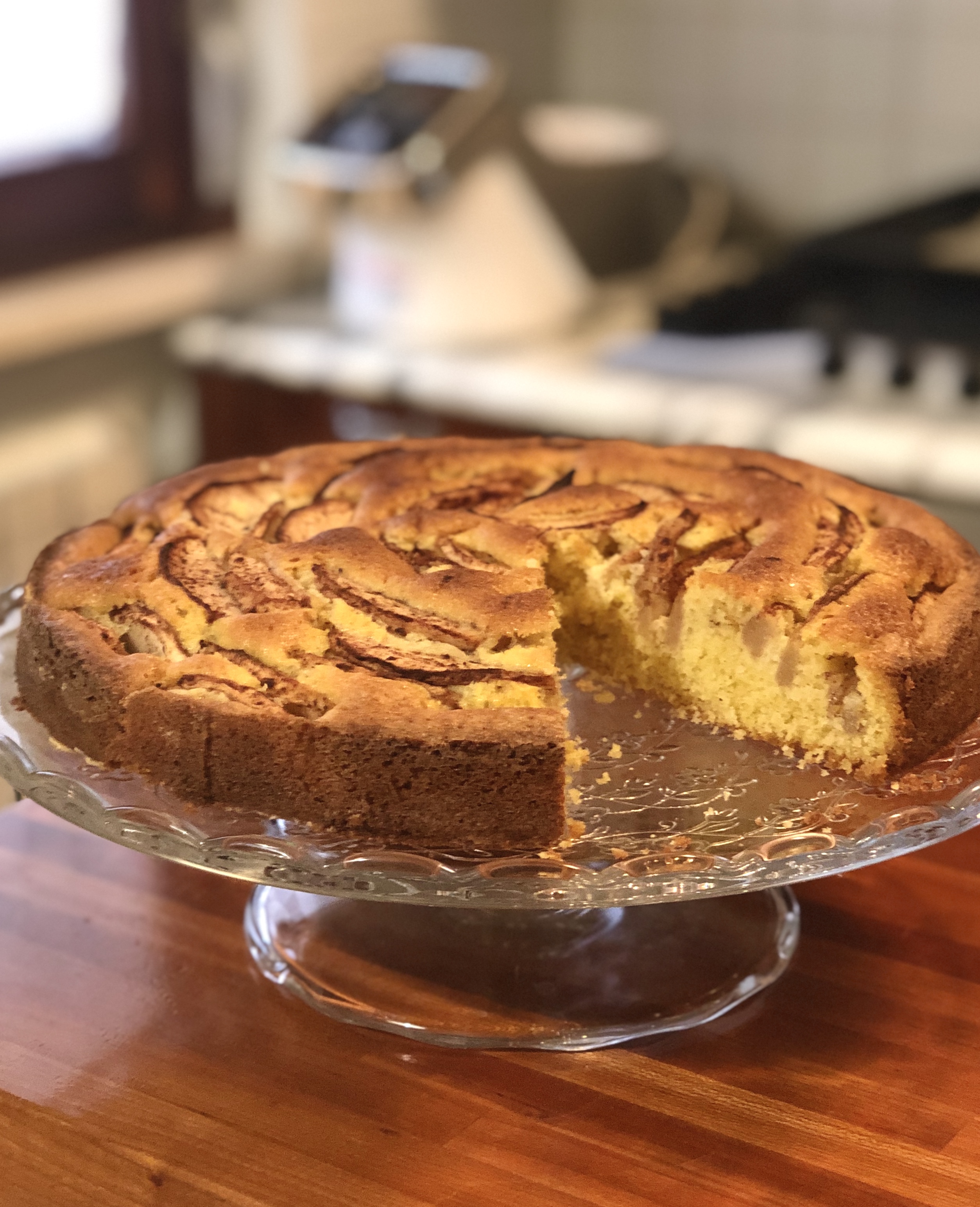 Torta di mele e cannella
