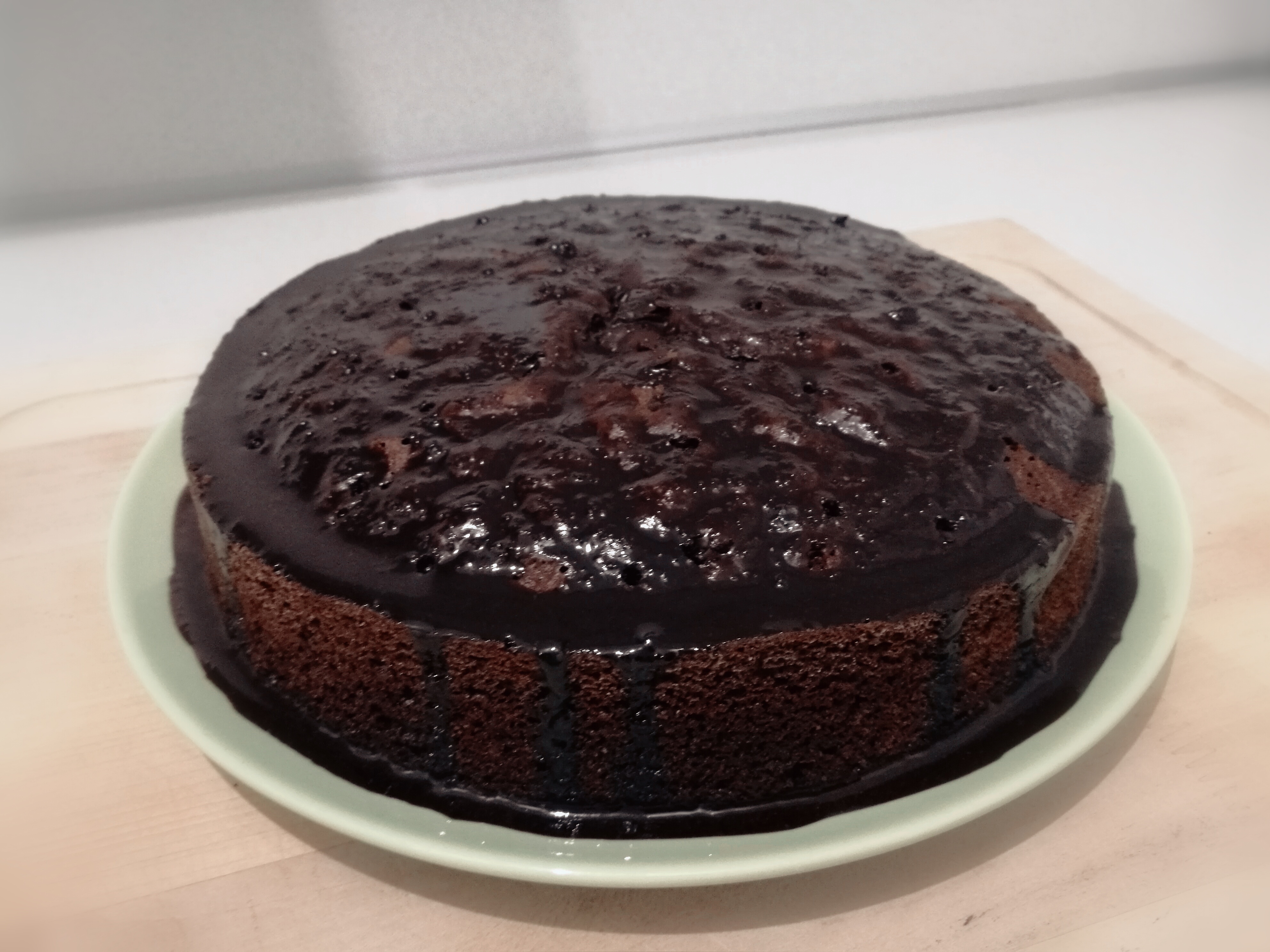Torta al vino rosso e cioccolato