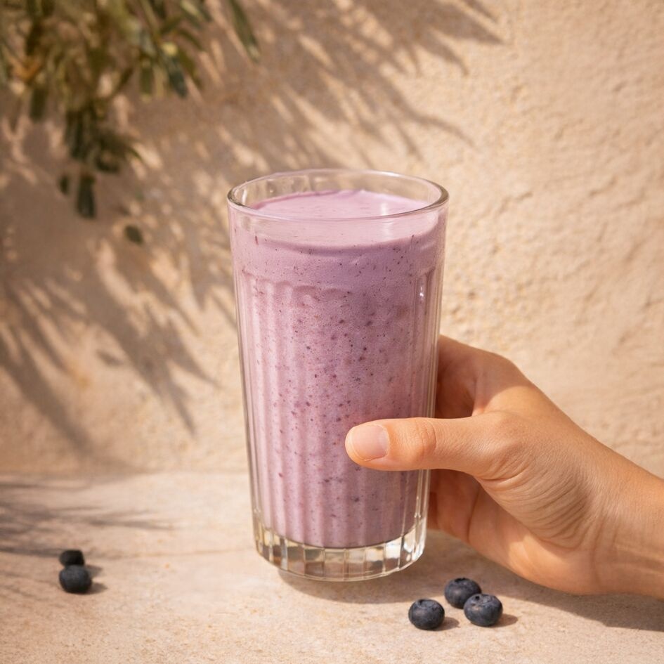 Blueberry Cheesecake Milkshake